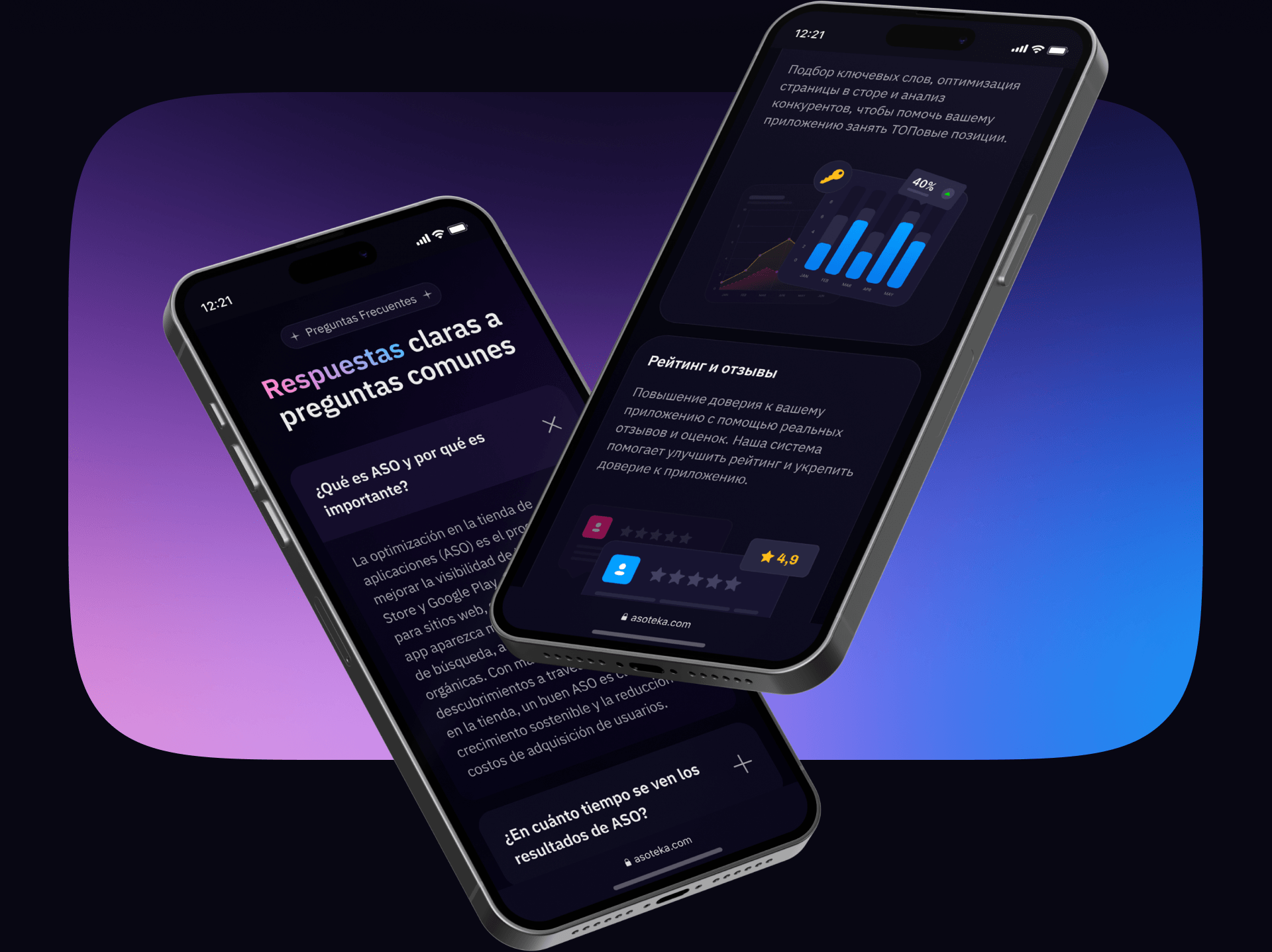 ASO & Marketing Solutions — Изображение №6 — Интерфейсы на Dprofile