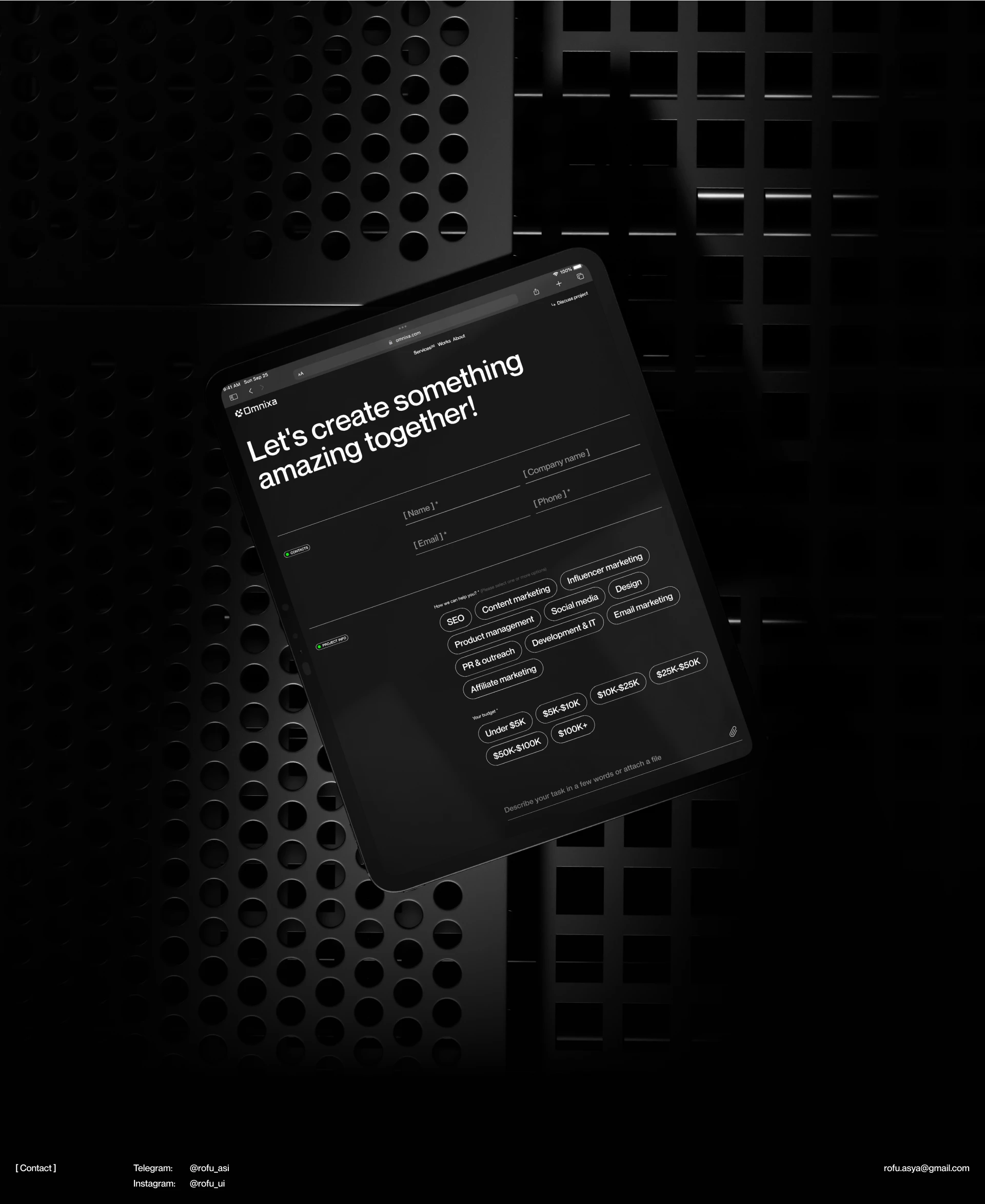 Digital Agency — Изображение №9 — Интерфейсы на Dprofile