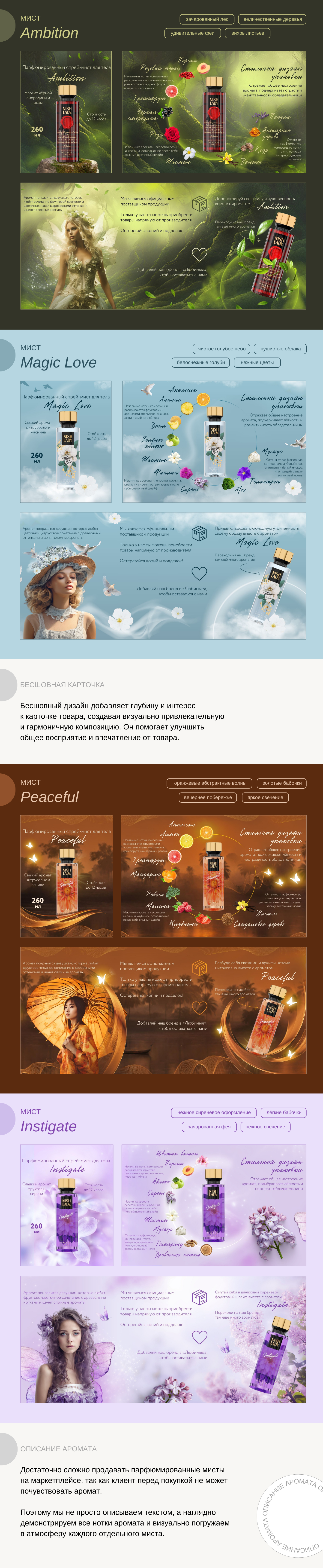 Проект по дизайну карточек товара (Турецкий бренд NISHLADY) — Изображение №2 — Графика, Маркетинг на Dprofile