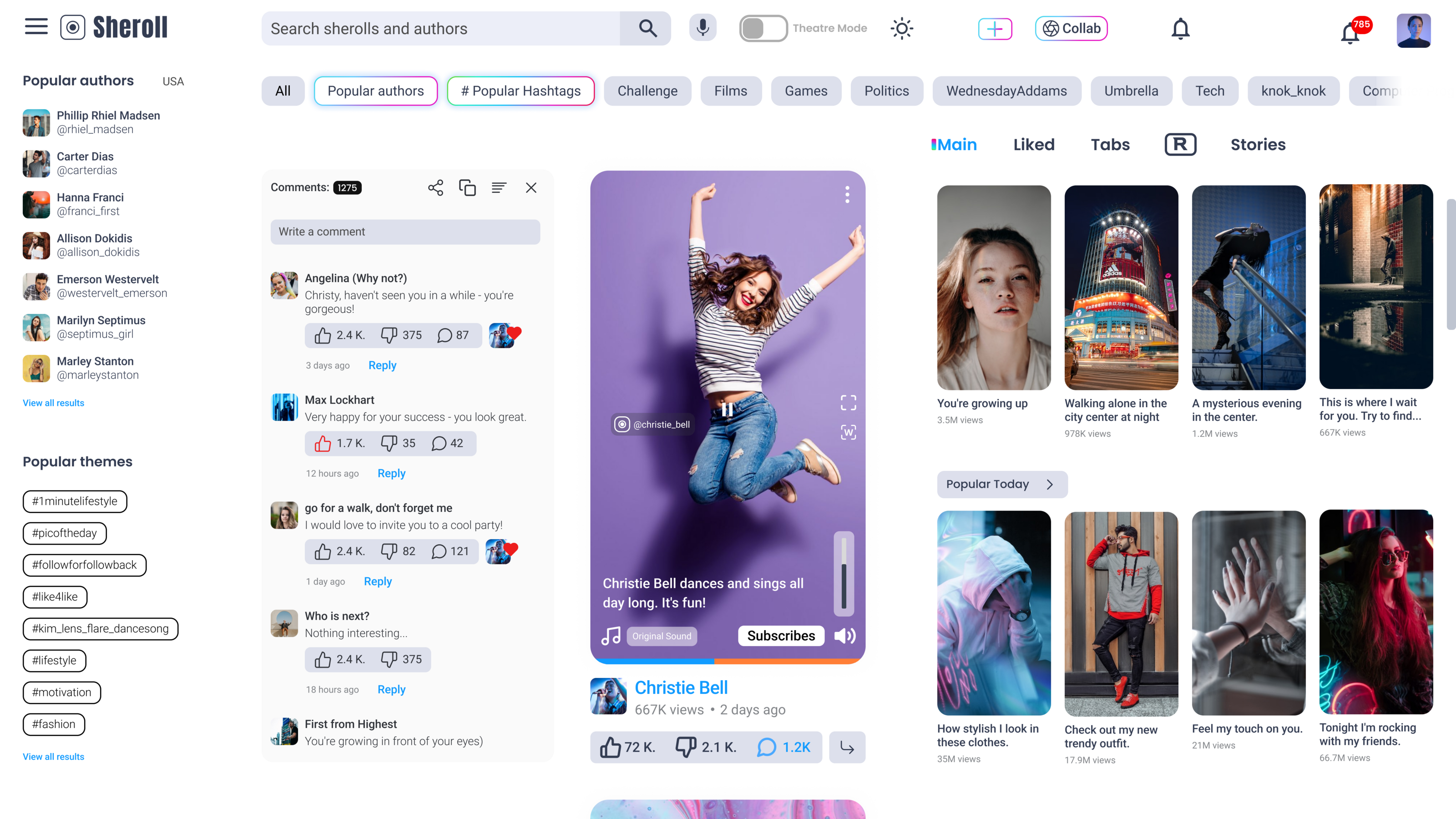Fucu (UX/UI Design Video app) — Изображение №15 — Интерфейсы, Иллюстрация на Dprofile