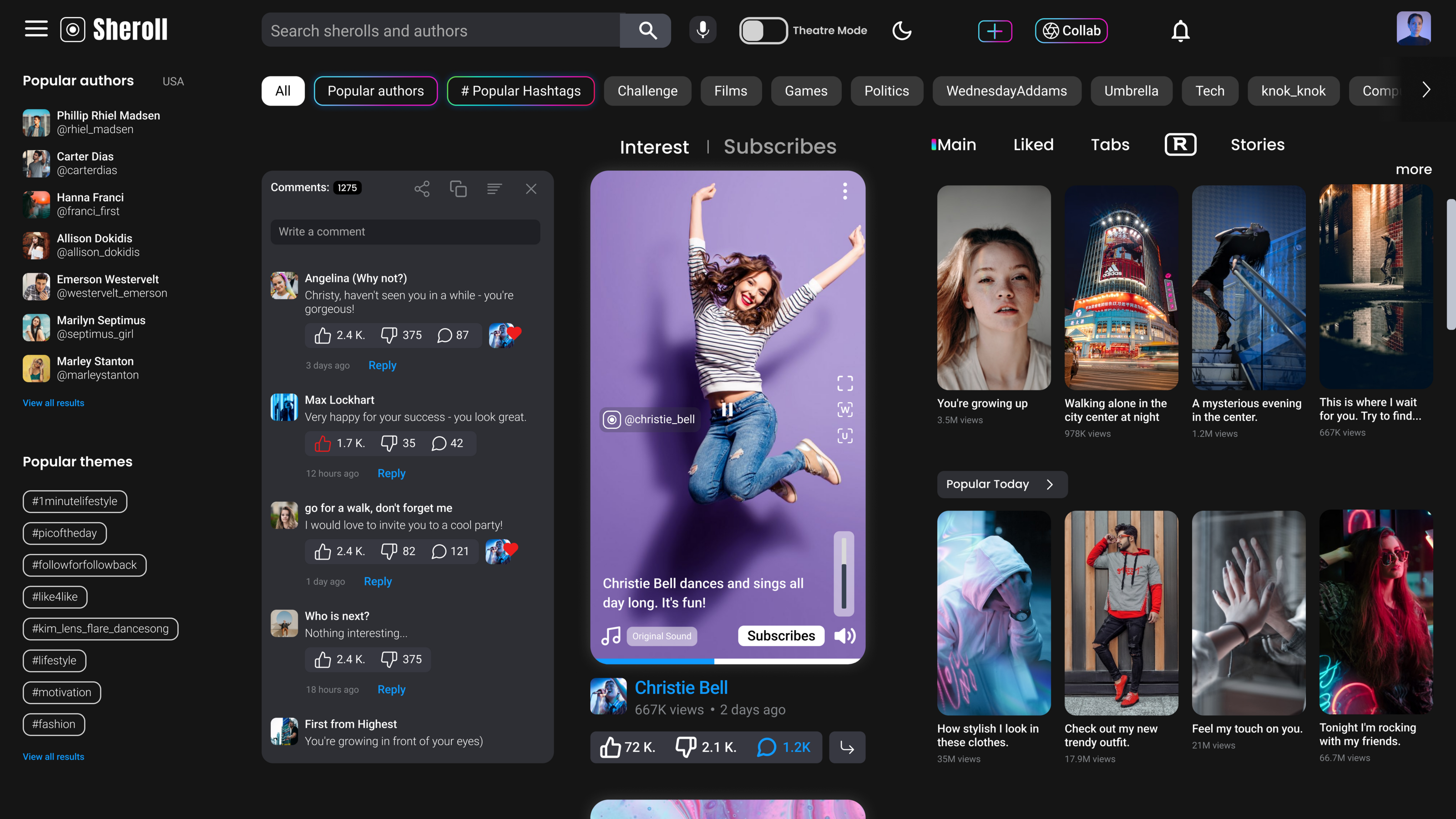 Fucu (UX/UI Design Video app) — Изображение №14 — Интерфейсы, Иллюстрация на Dprofile