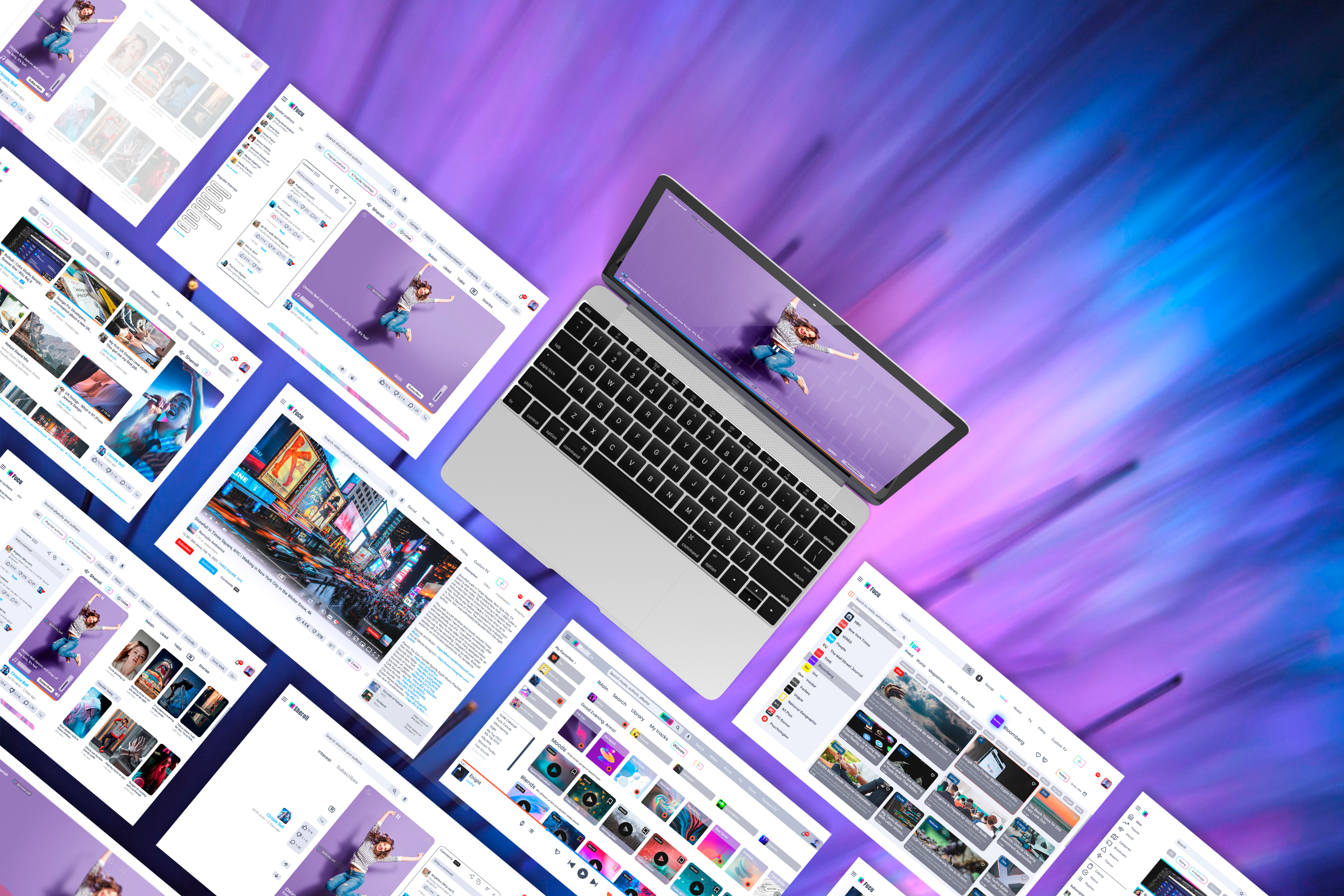 Fucu (UX/UI Design Video app) — Изображение №20 — Интерфейсы, Иллюстрация на Dprofile