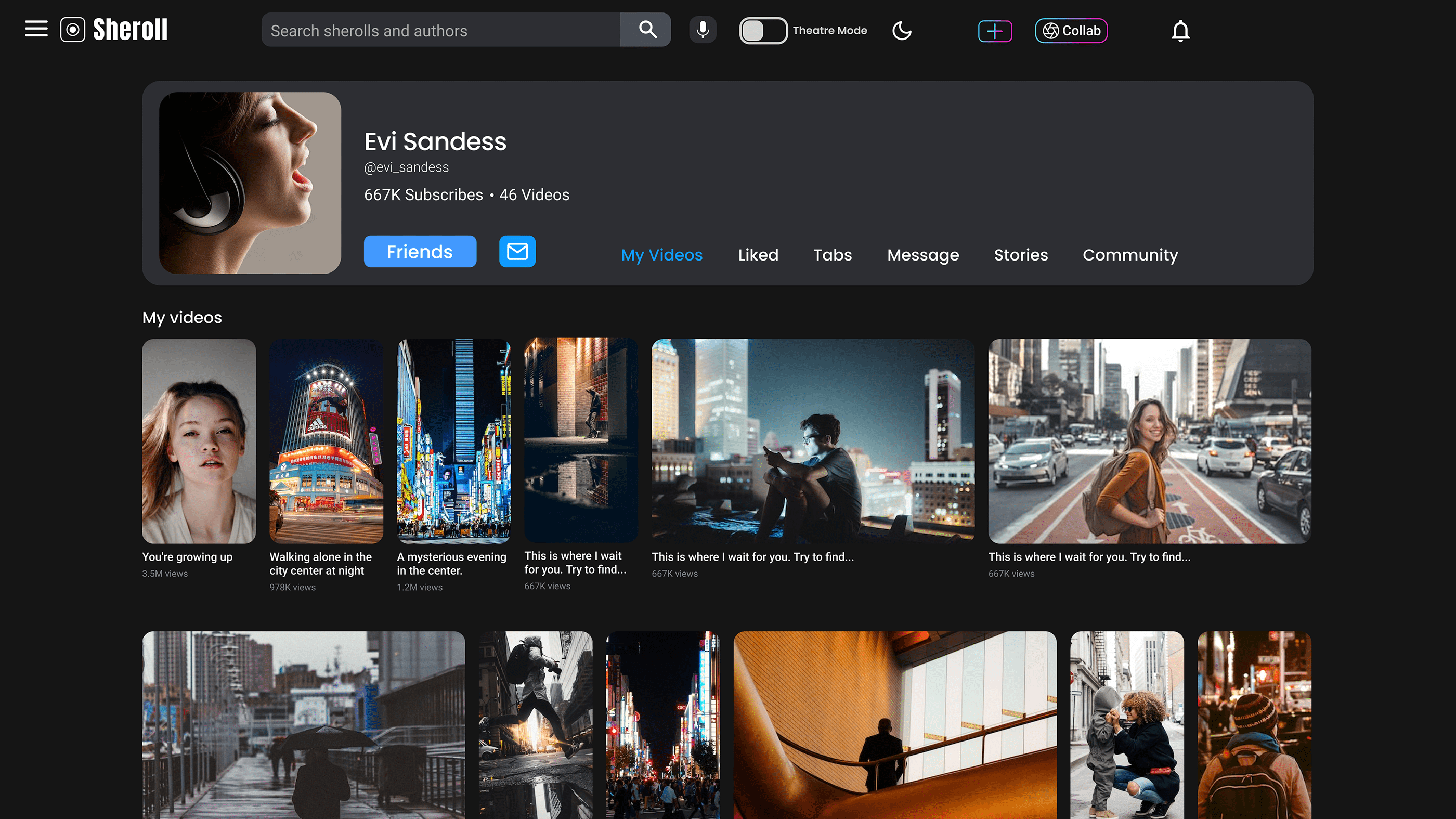 Sheroll (UI Case Web App) — Изображение №38 — Интерфейсы, Маркетинг на Dprofile