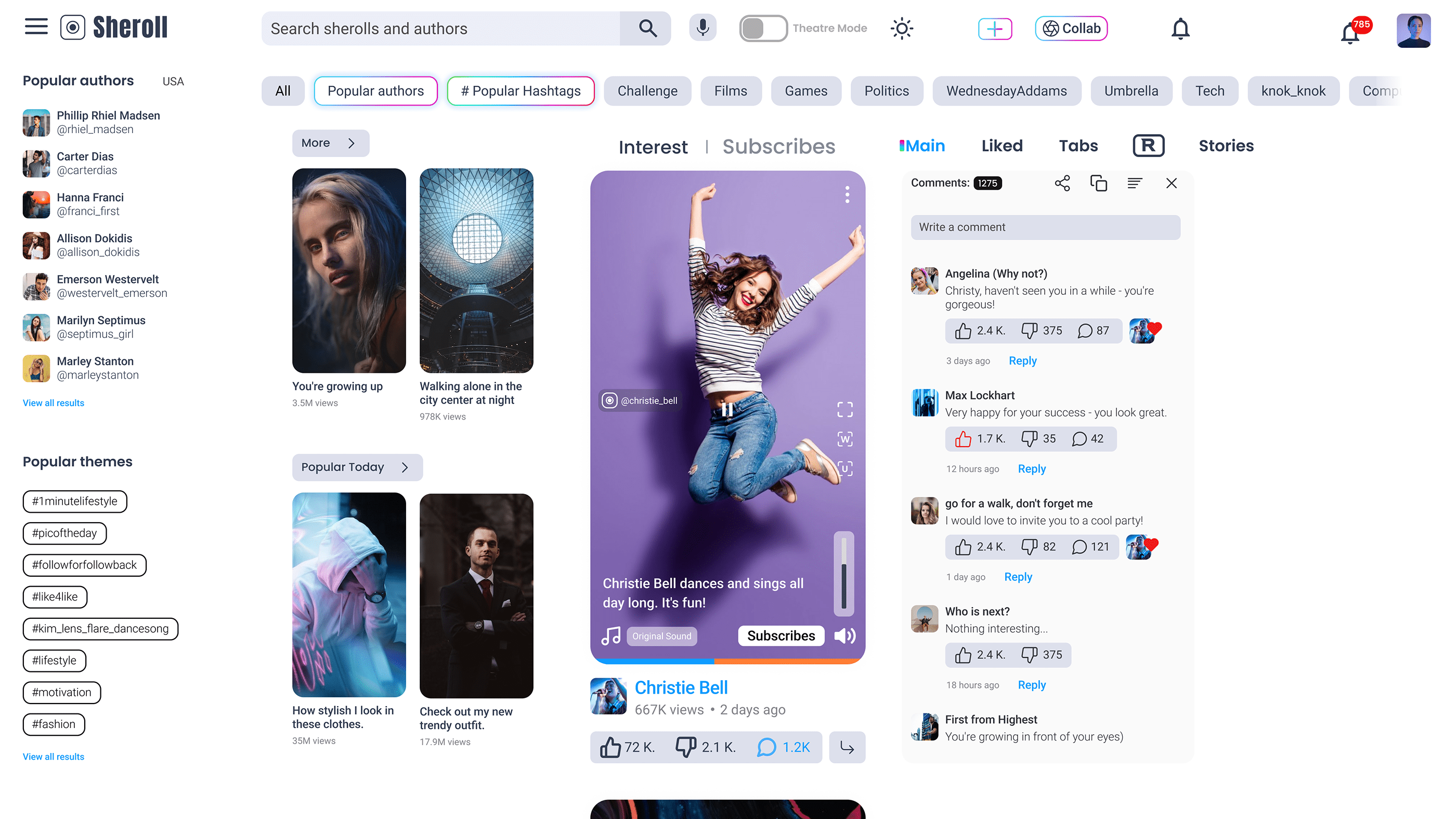 Sheroll (UI Case Web App) — Изображение №20 — Интерфейсы, Маркетинг на Dprofile