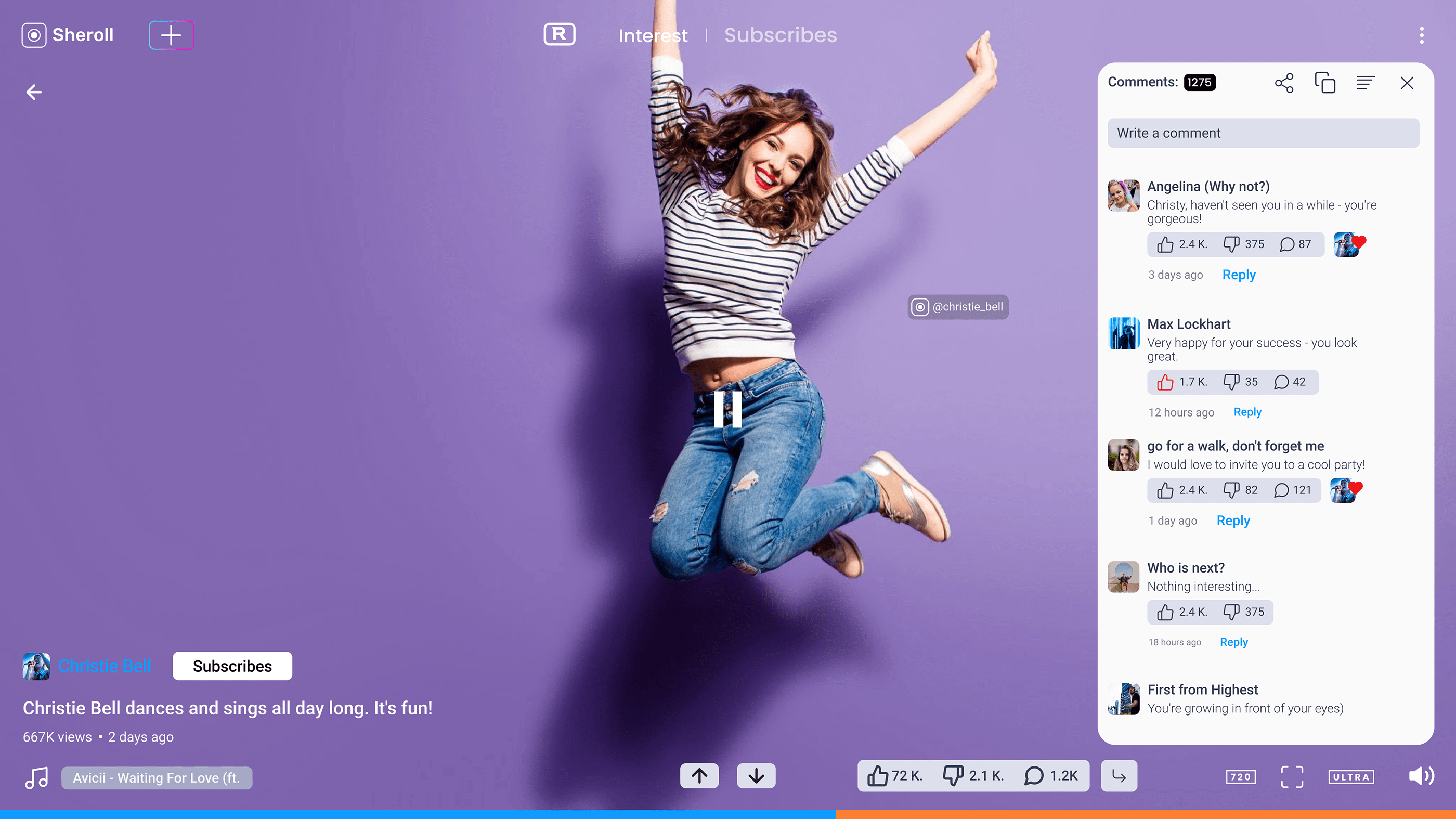 Sheroll (UI Case Web App) — Изображение №32 — Интерфейсы, Маркетинг на Dprofile