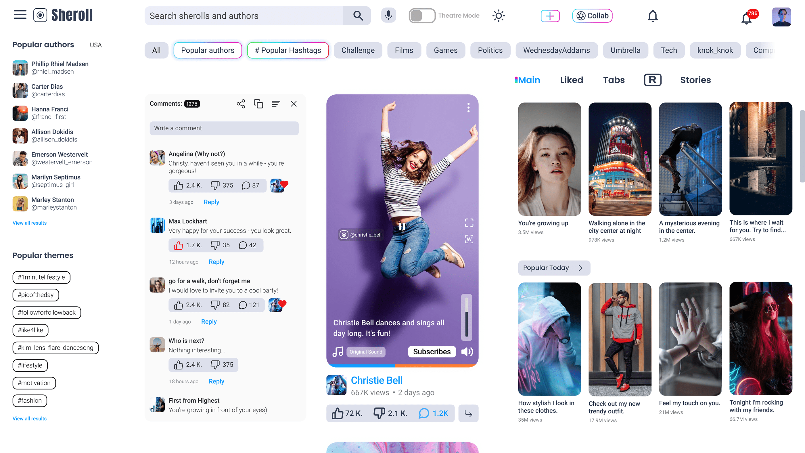 Sheroll (UI Case Web App) — Изображение №2 — Интерфейсы, Маркетинг на Dprofile
