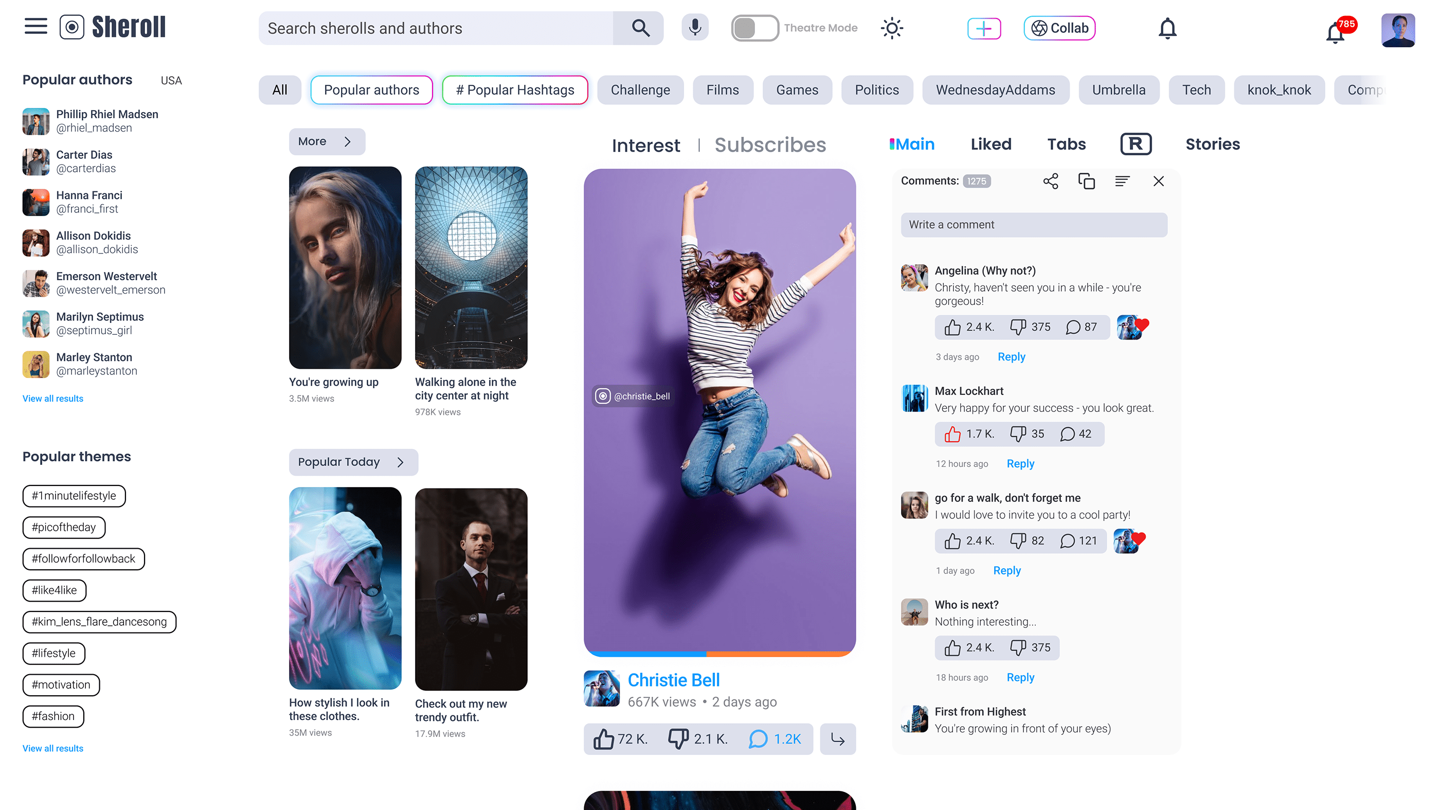 Sheroll (UI Case Web App) — Изображение №21 — Интерфейсы, Маркетинг на Dprofile