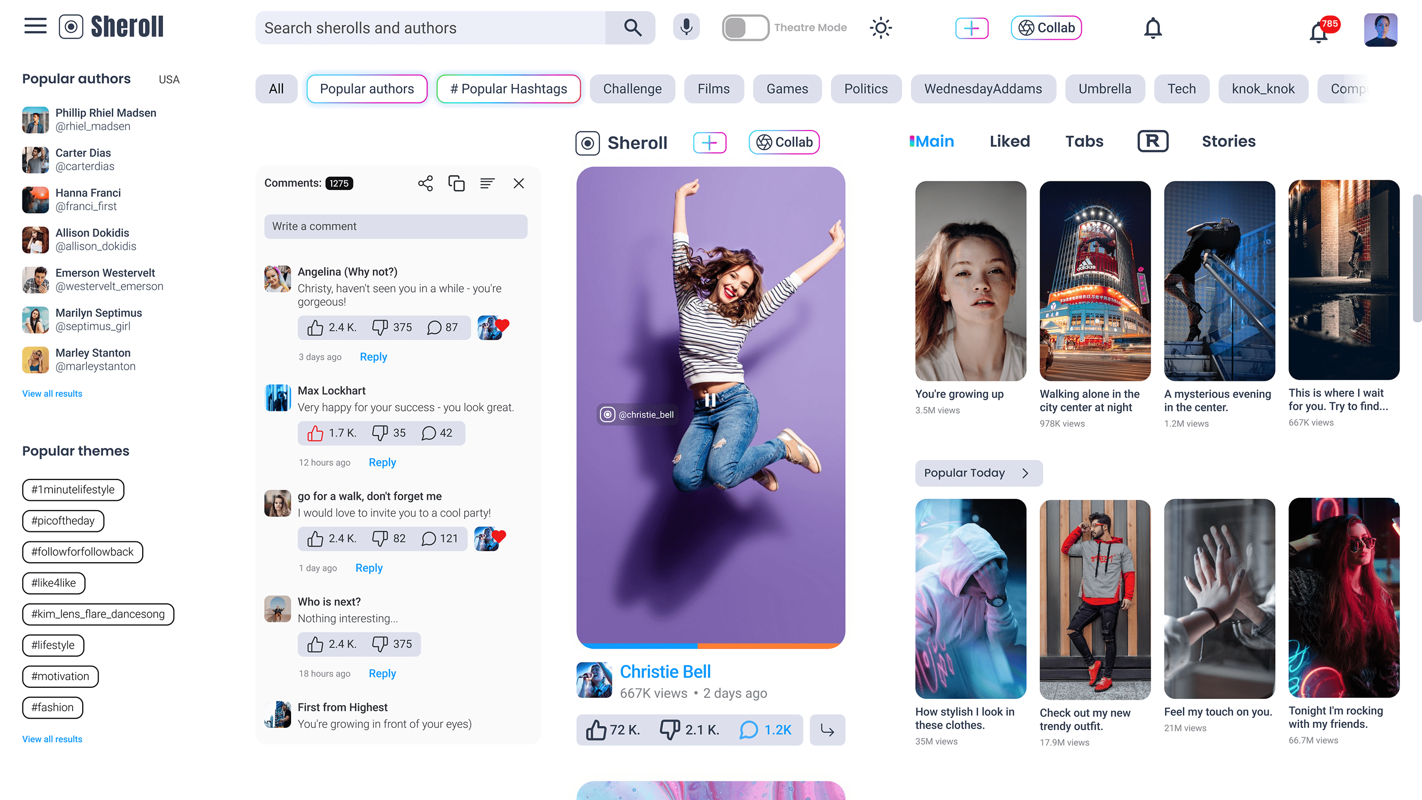 Sheroll (UI Case Web App) — Изображение №3 — Интерфейсы, Маркетинг на Dprofile