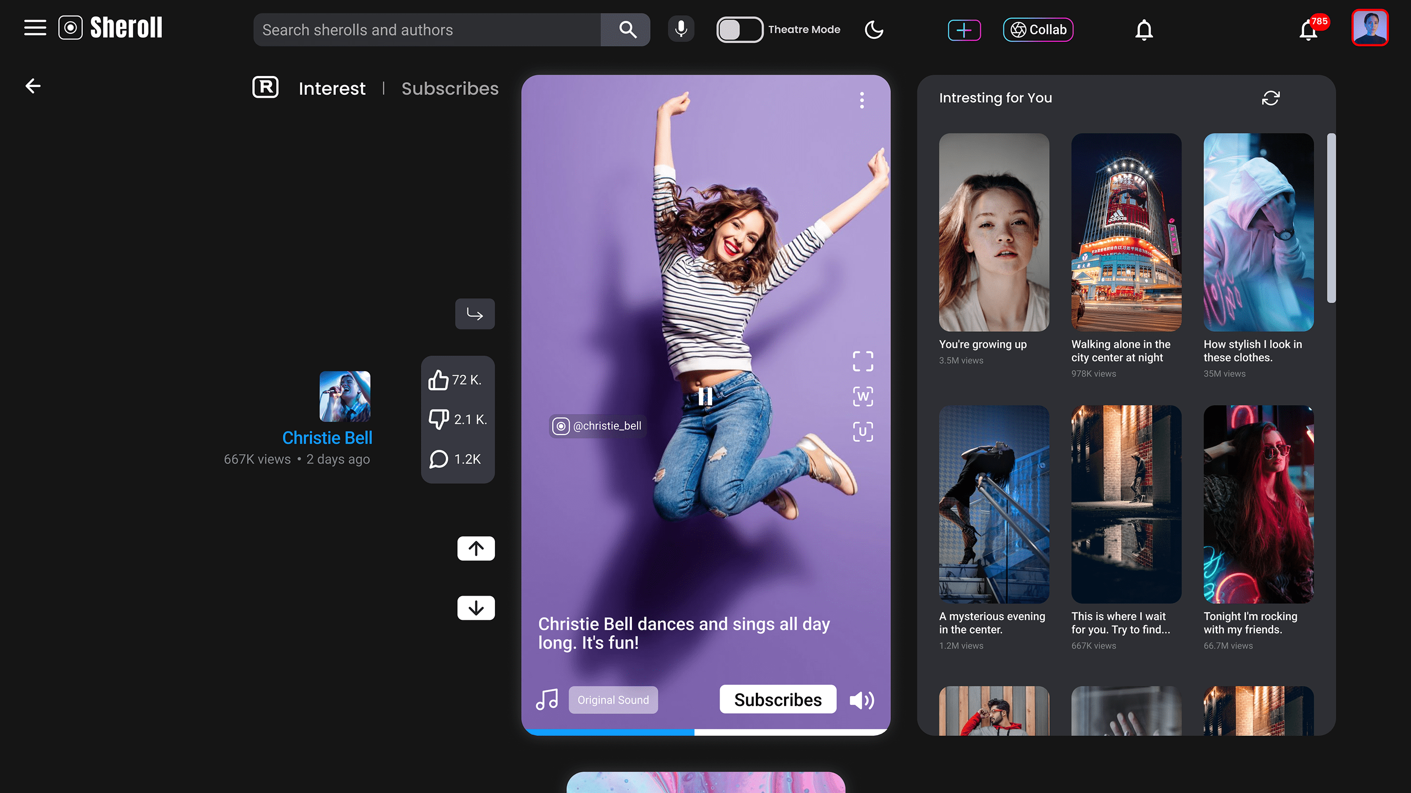 Sheroll (UI Case Web App) — Изображение №19 — Интерфейсы, Маркетинг на Dprofile