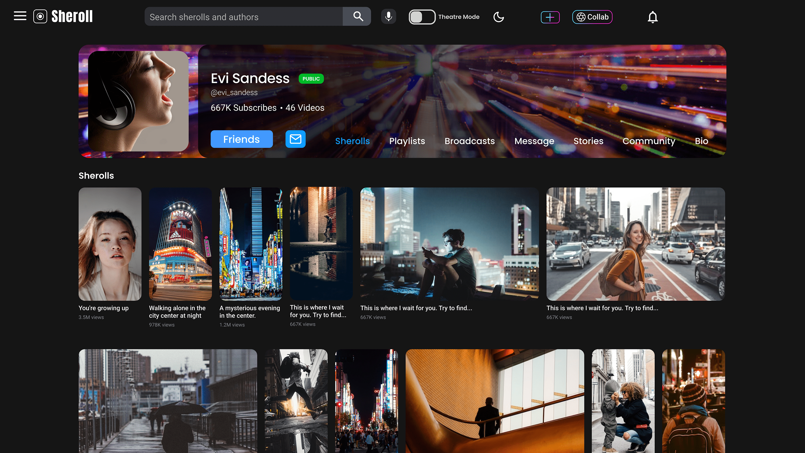 Sheroll (UI Case Web App) — Изображение №39 — Интерфейсы, Маркетинг на Dprofile
