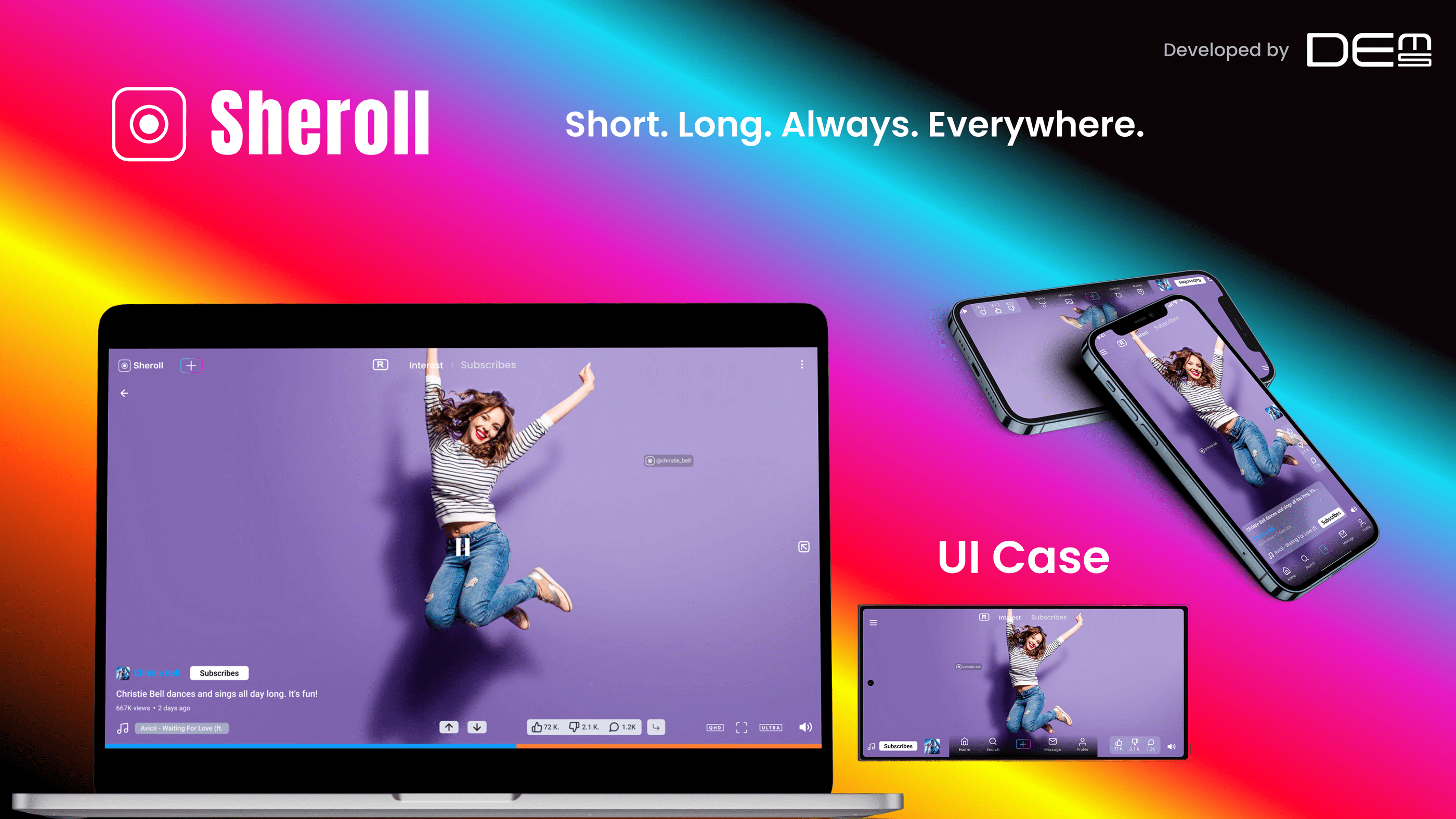 Sheroll (UI Case Web App) — Изображение №1 — Интерфейсы, Маркетинг на Dprofile