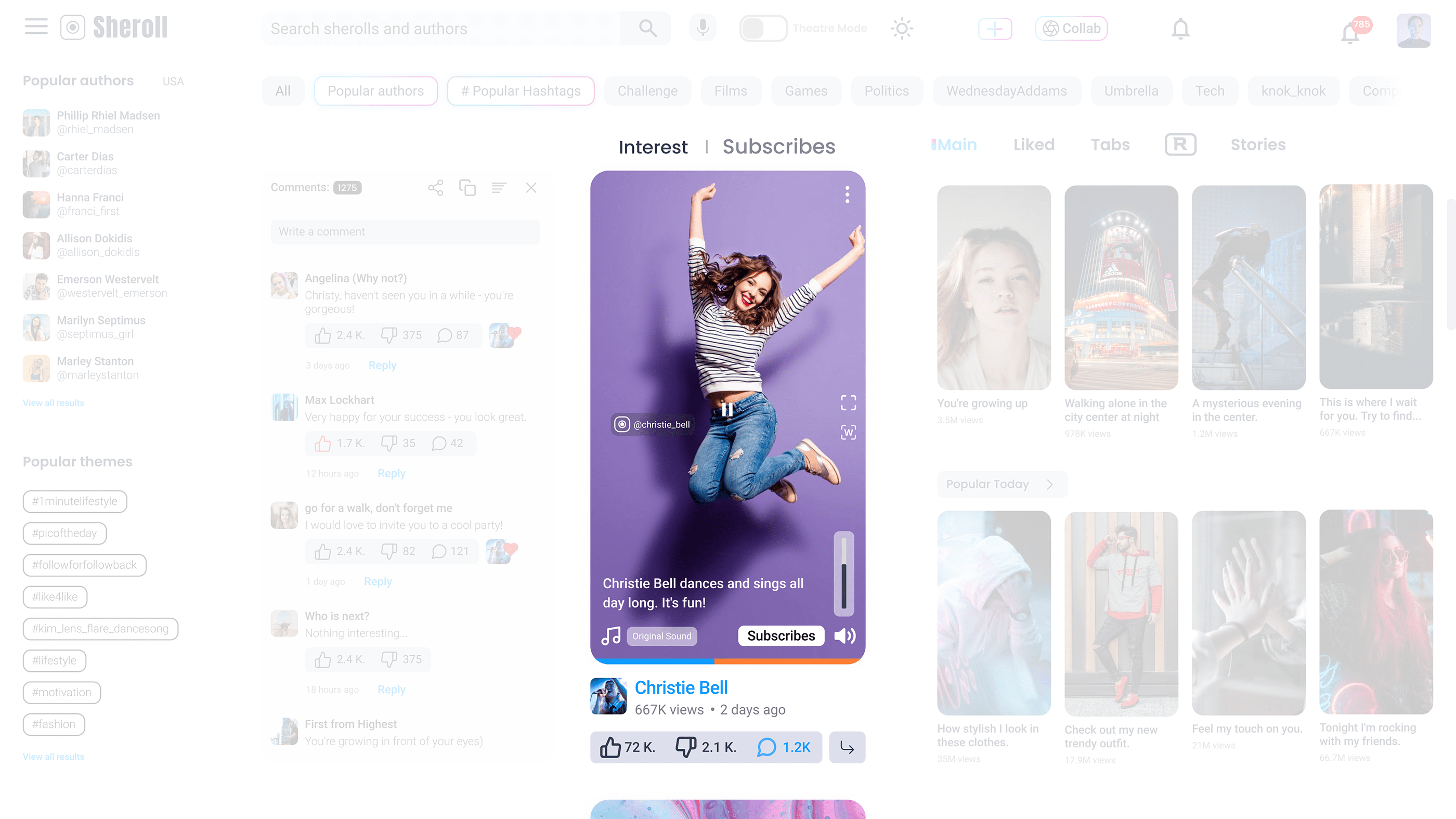 Sheroll (UI Case Web App) — Изображение №4 — Интерфейсы, Маркетинг на Dprofile