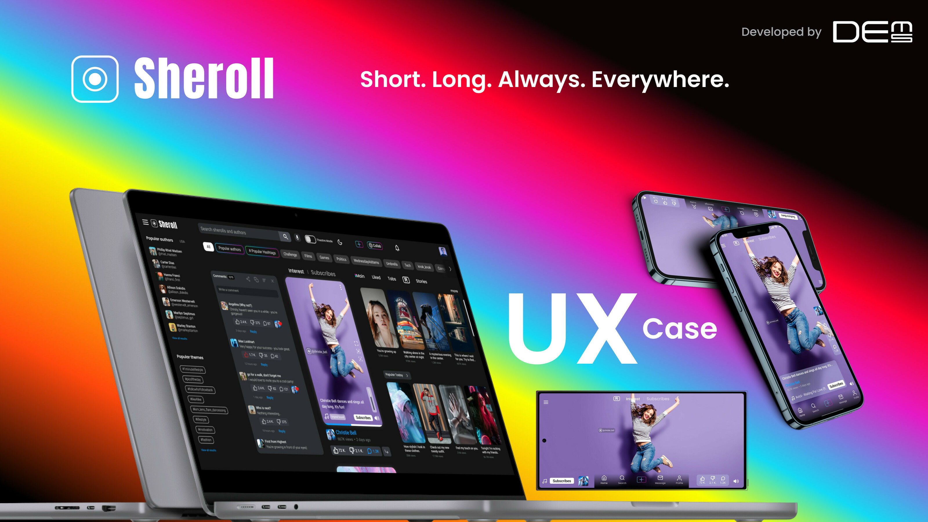 Sheroll (UX Case Web app ) — Изображение №1 — Интерфейсы, Маркетинг на Dprofile