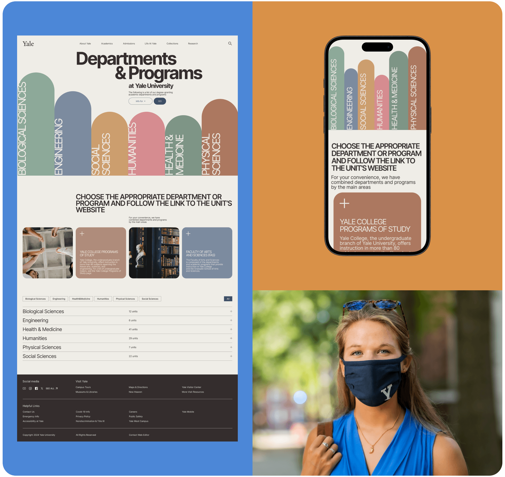 Университет YALE - Редизайн сайта — Изображение №7 — Интерфейсы на Dprofile