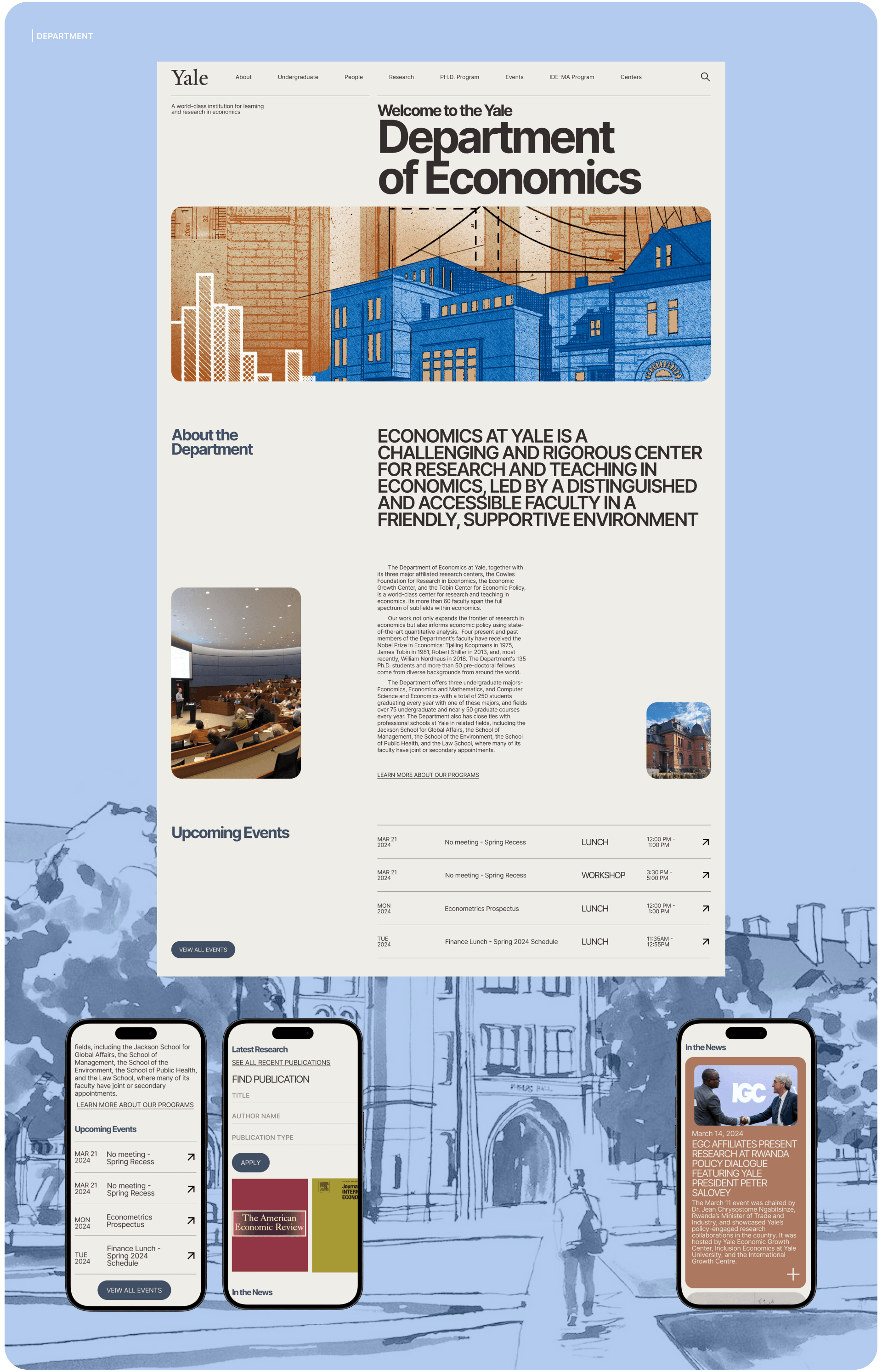 Университет YALE - Редизайн сайта — Изображение №9 — Интерфейсы на Dprofile