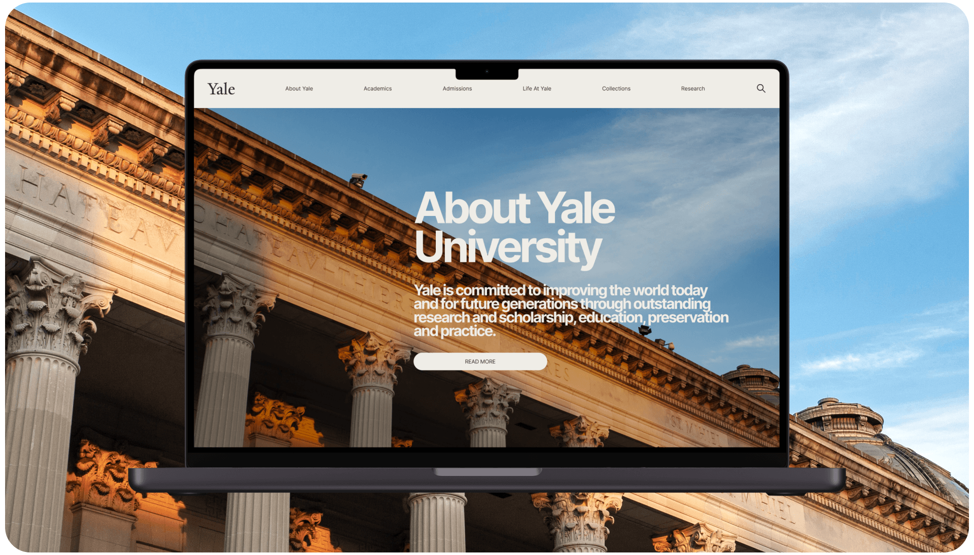 Университет YALE - Редизайн сайта — Изображение №12 — Интерфейсы на Dprofile