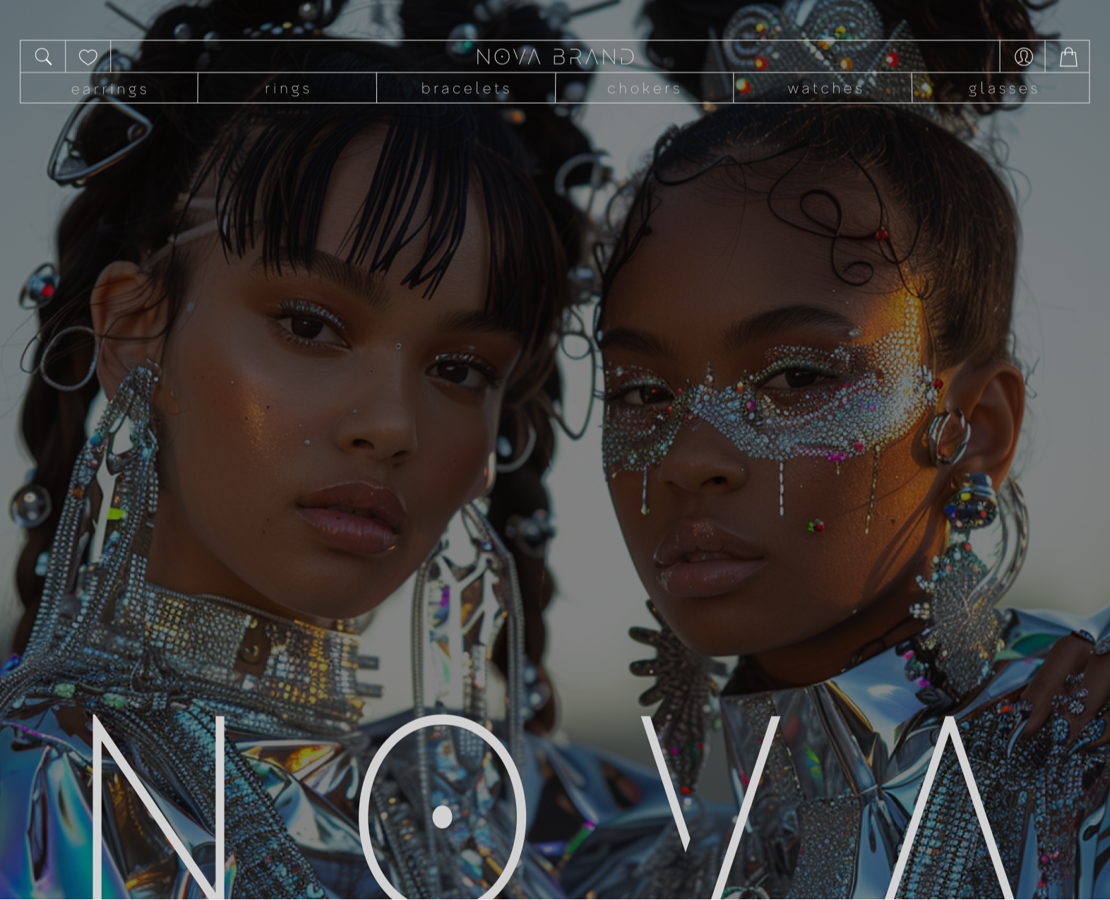 Nova Brand - Онлайн магазин ювелирных украшений | UI/UX — Интерфейсы на Dprofile