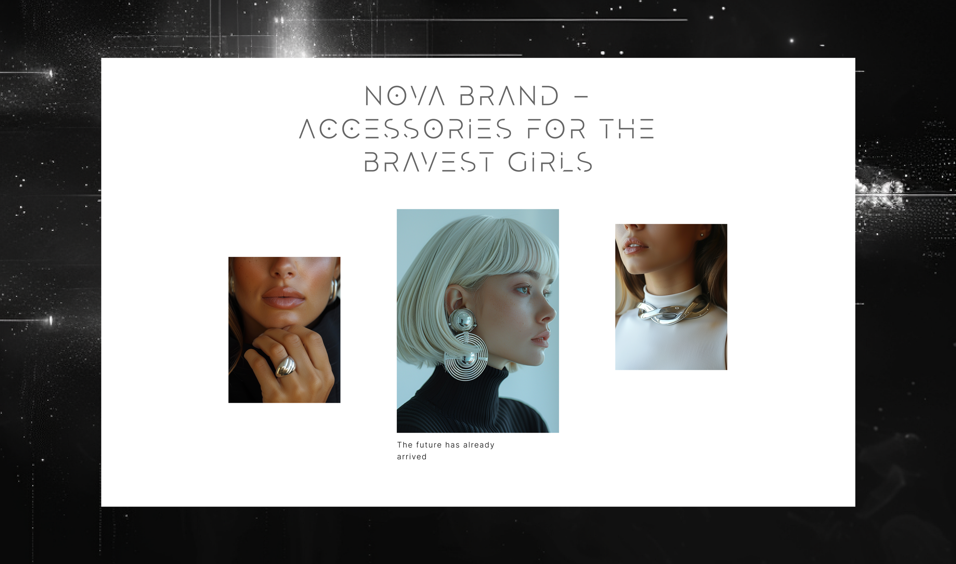 Nova Brand - Онлайн магазин ювелирных украшений | UI/UX — Изображение №1 — Интерфейсы на Dprofile