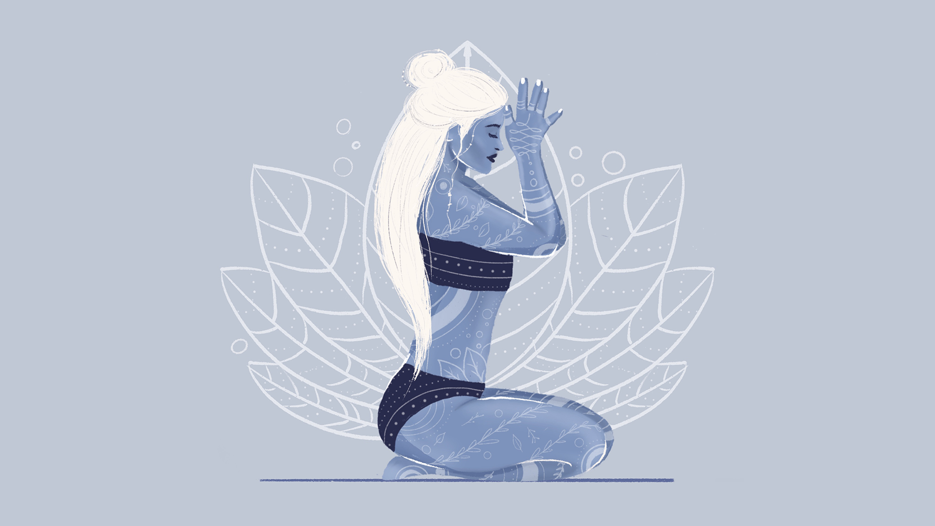 Meditation art — Изображение №2 — Иллюстрация на Dprofile
