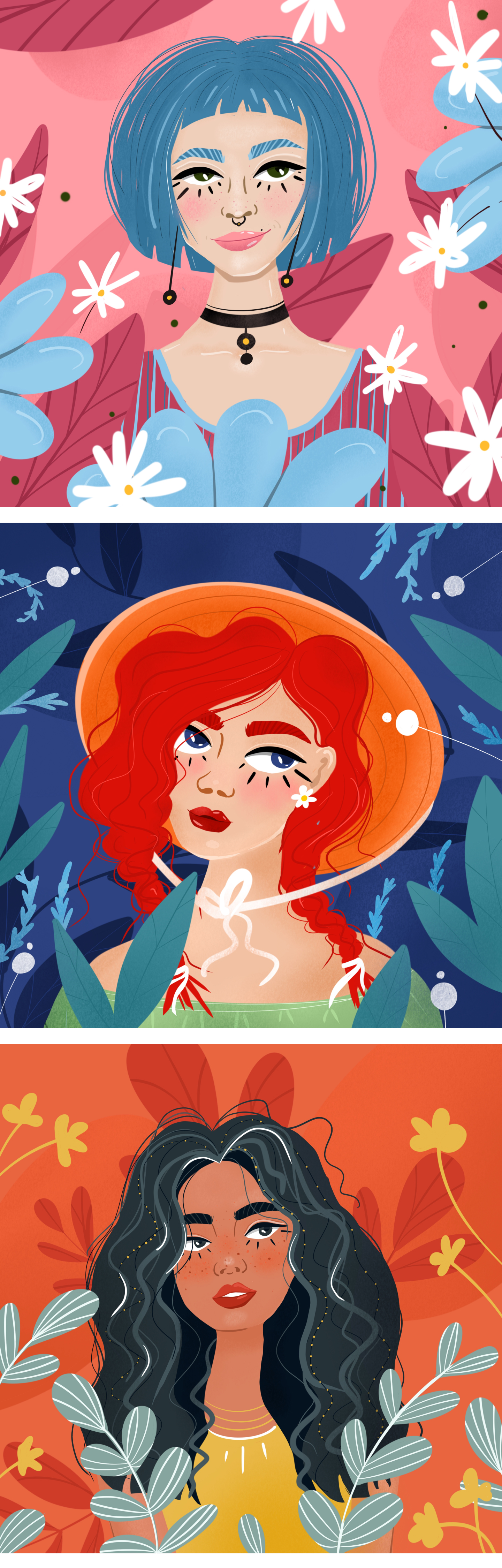 Summer girl — Изображение №2 — Иллюстрация на Dprofile