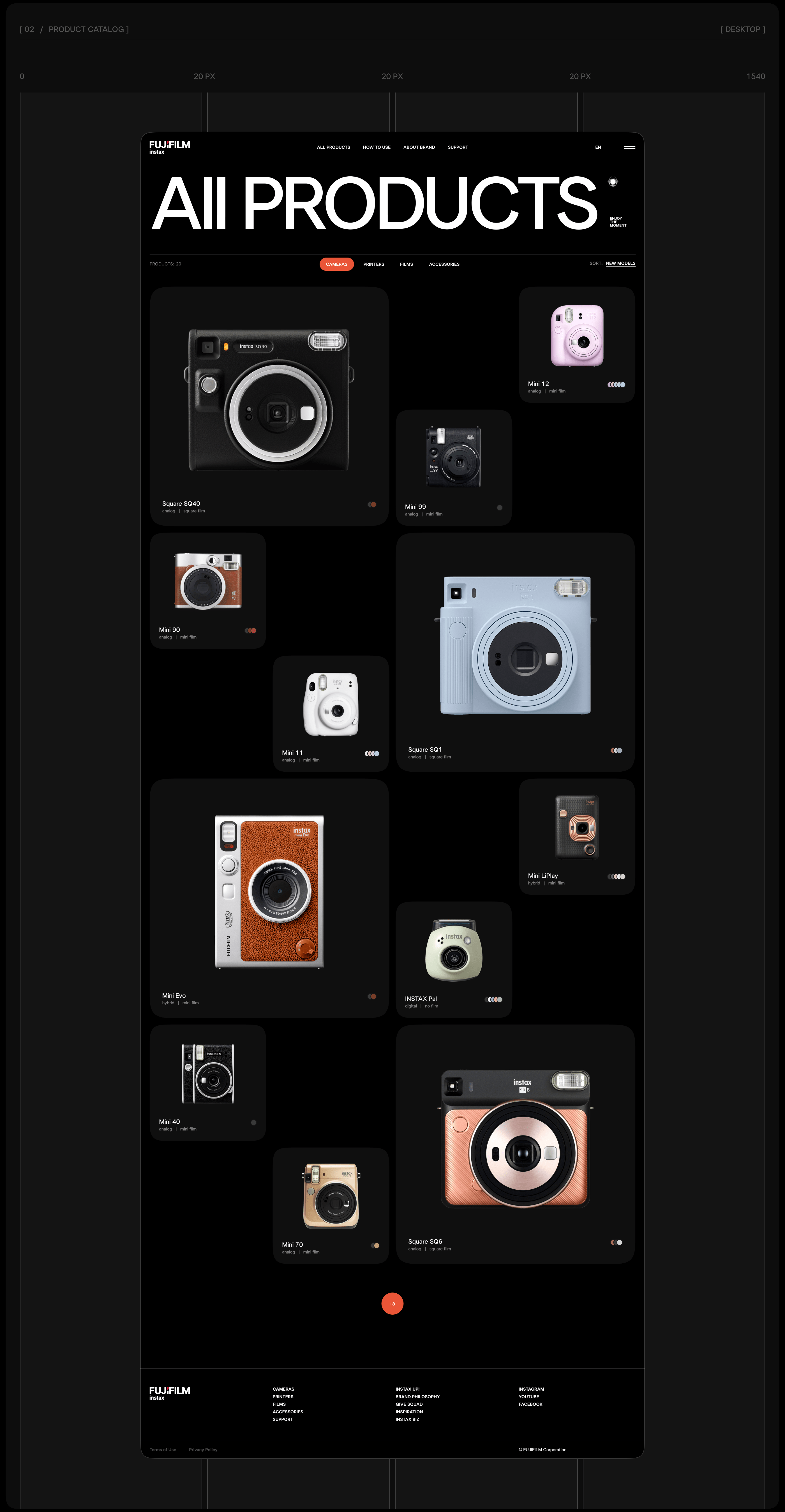Instax | FUJIFILM — Изображение №6 — Интерфейсы, Брендинг на Dprofile