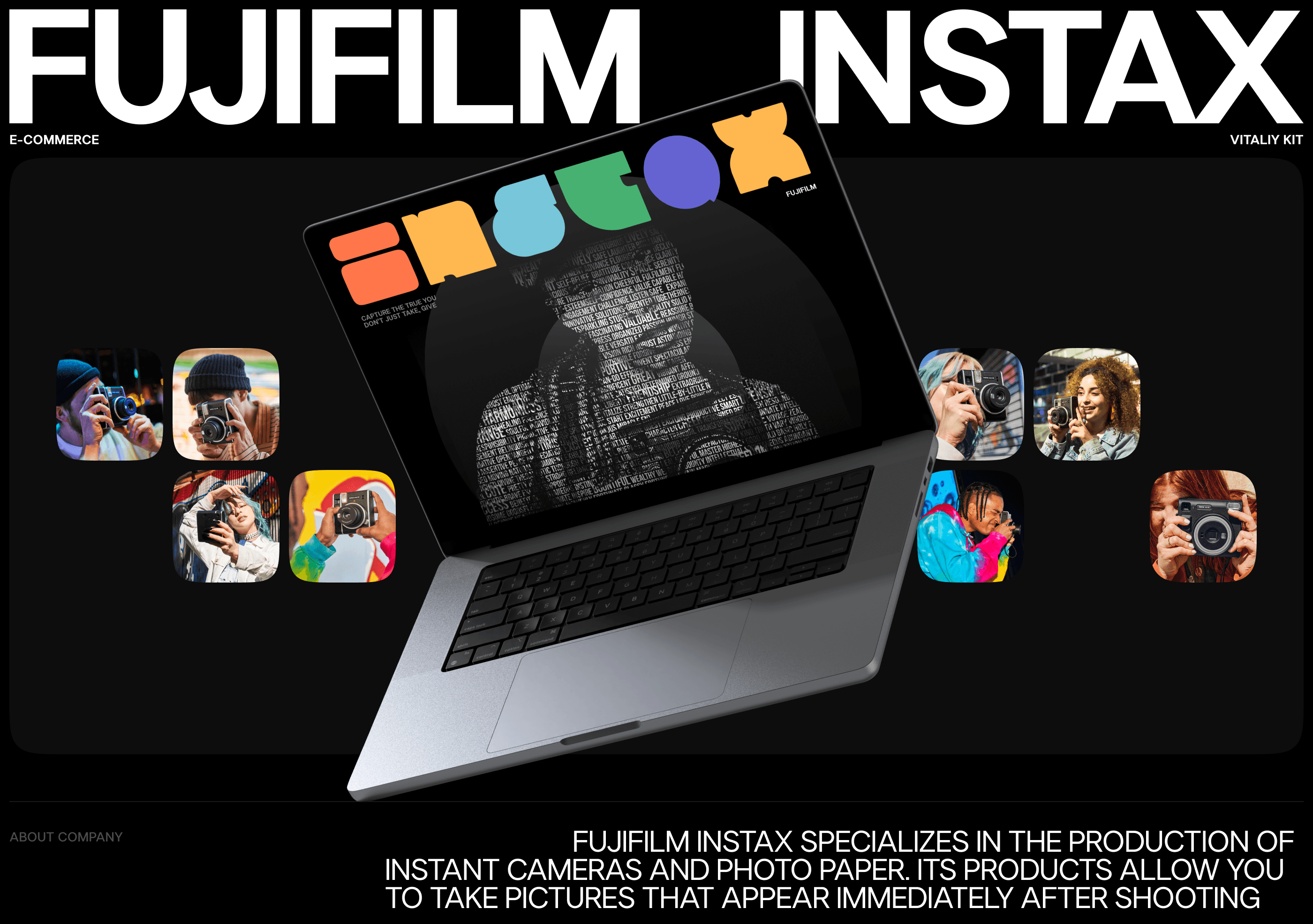 Instax | FUJIFILM — Изображение №1 — Интерфейсы, Брендинг на Dprofile