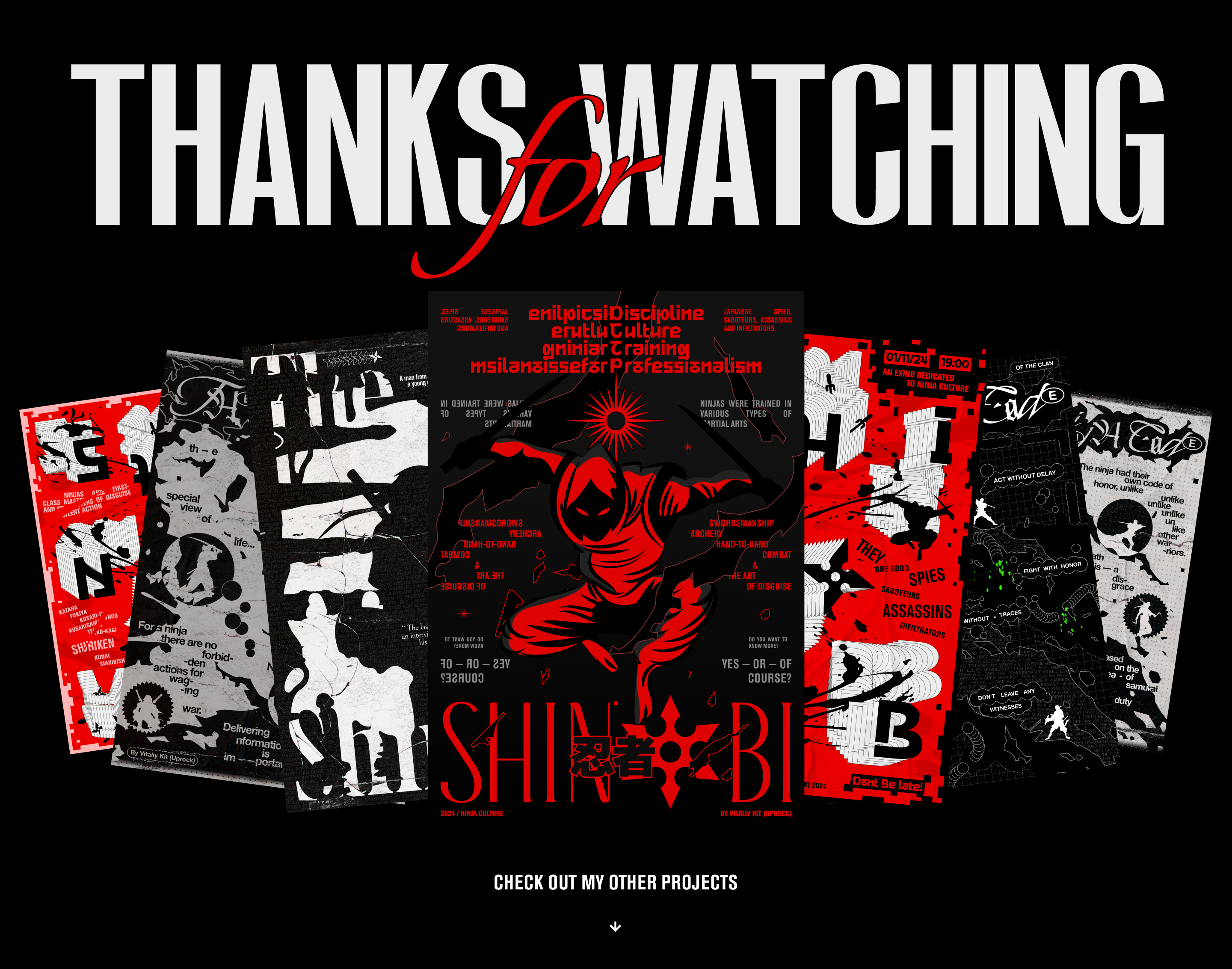 Posters Collection | Ninja culture — Изображение №9 — Иллюстрация, Графика на Dprofile