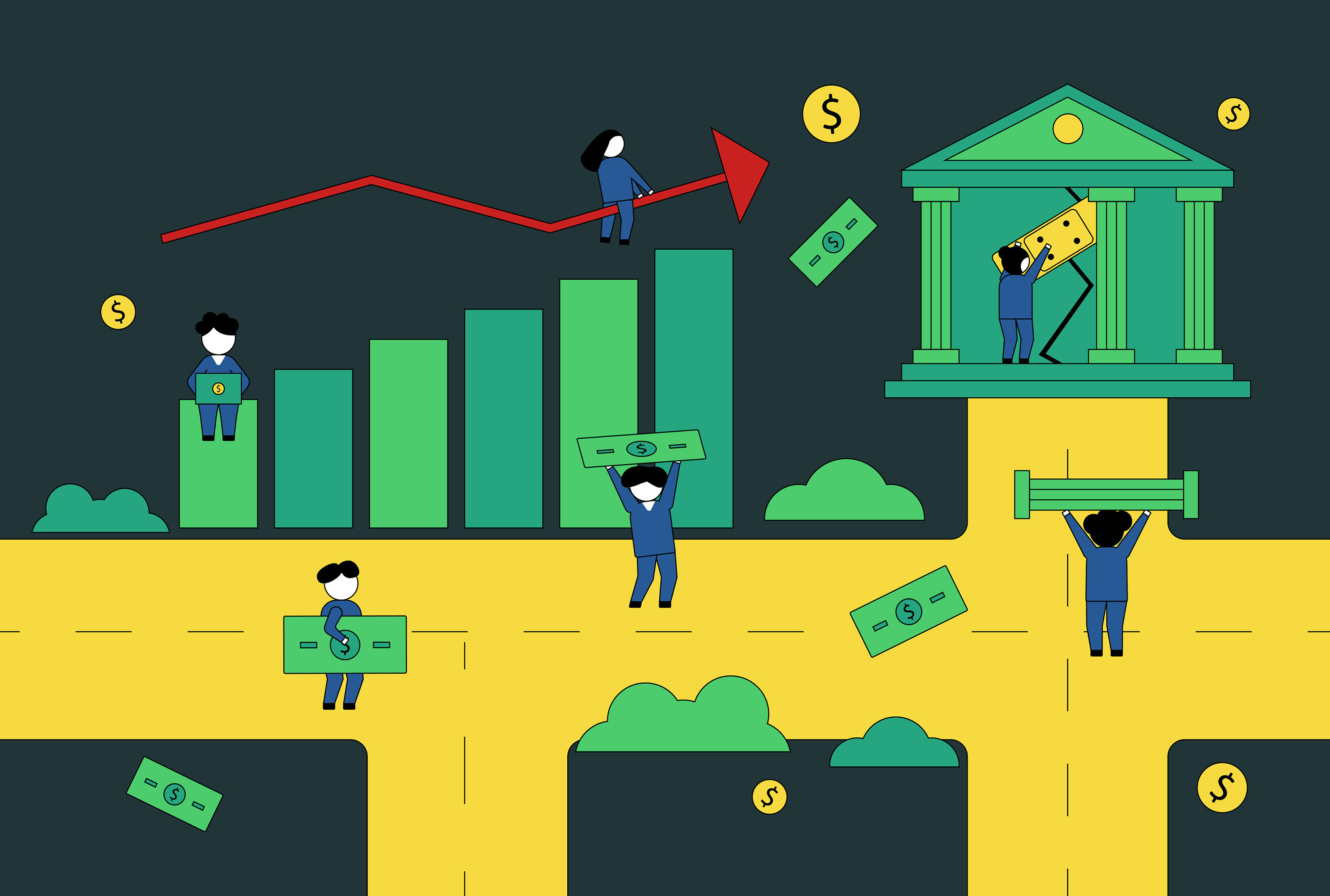Goldman Sachs на грани разрушения — Изображение №7 — Иллюстрация на Dprofile