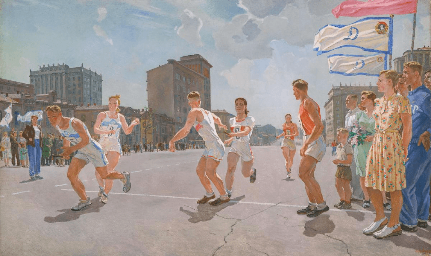 Выставка век спорта - концепция плаката — Изображение №4 — Иллюстрация, Графика на Dprofile