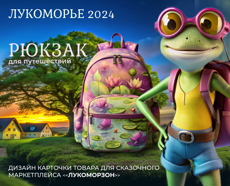 Рюкзак для путешествий — Графика на Dprofile