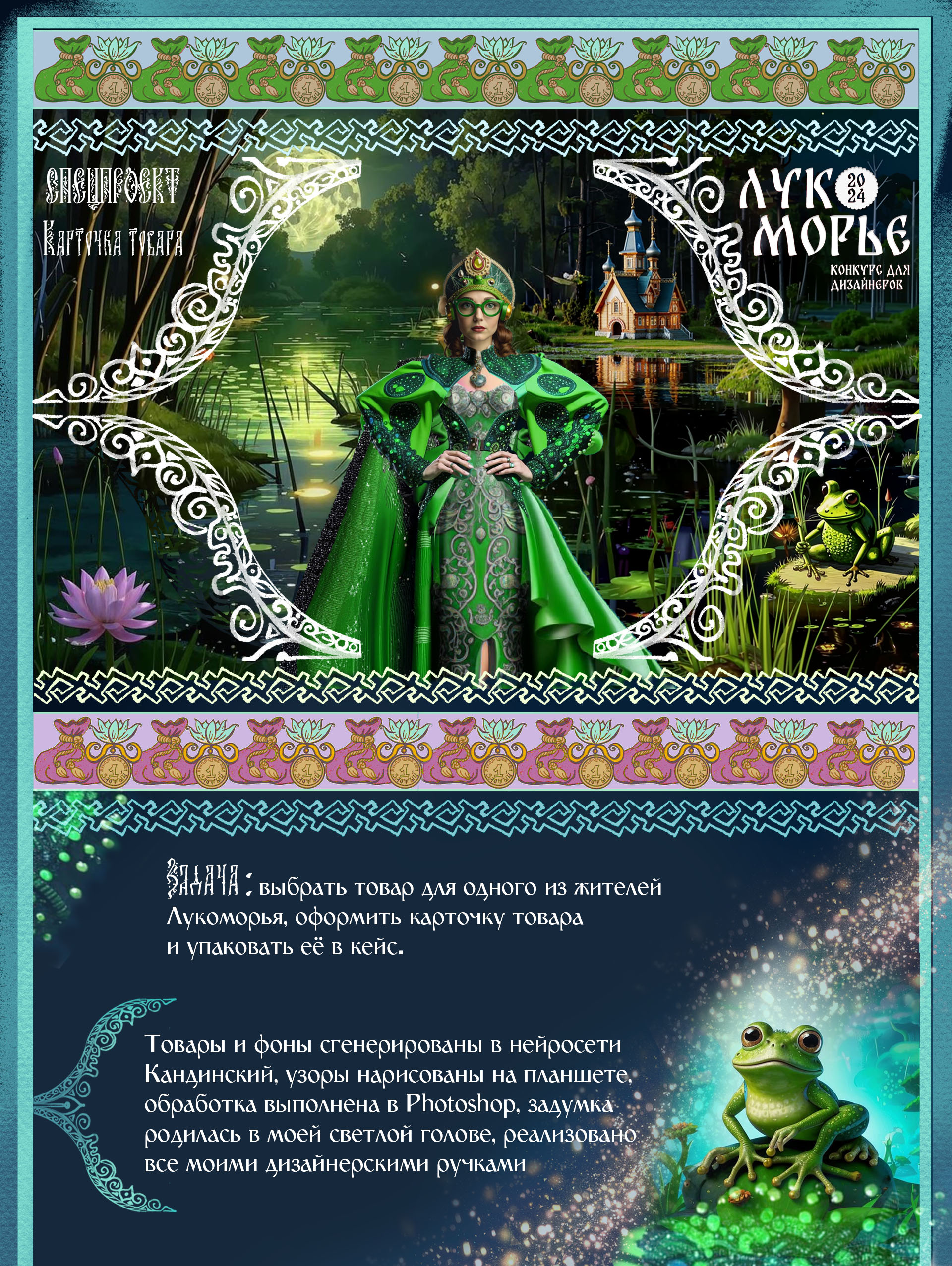 Лукоморье 2024 | Рукава дивные — Изображение №1 — Графика на Dprofile