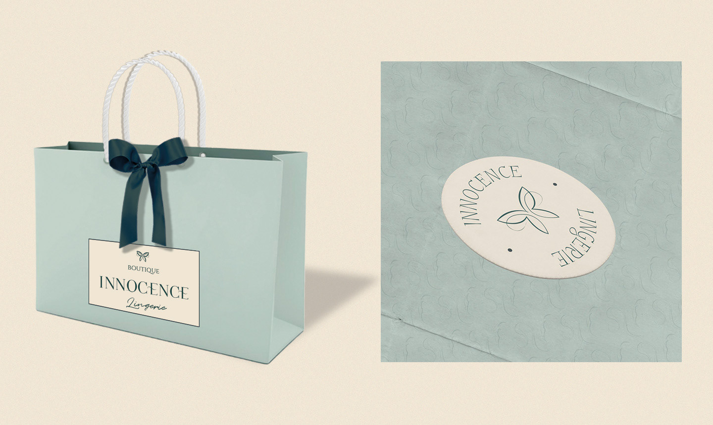 Innocence - фирменный стиль нижнего белья — Изображение №6 — Брендинг на Dprofile