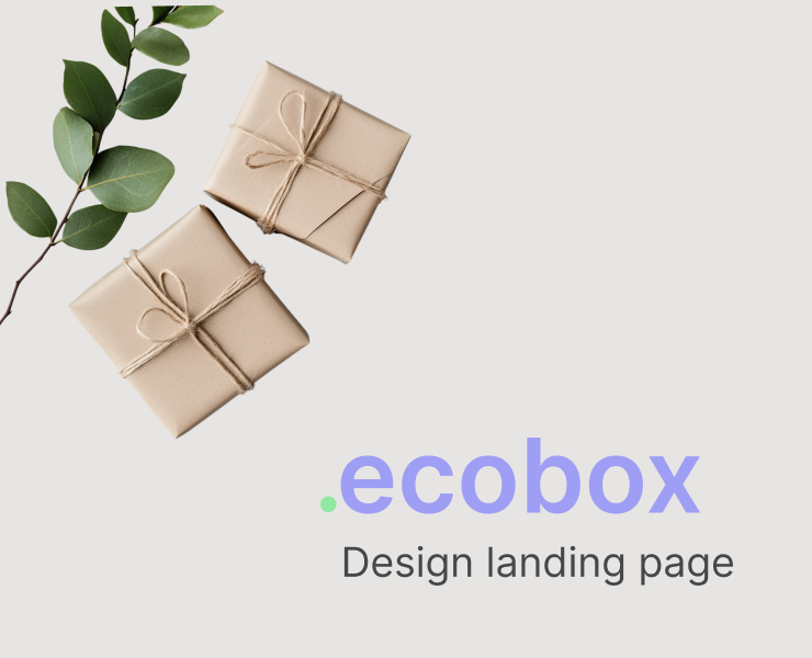 Одностраничный веб сайт экокомпании — Интерфейсы на Dprofile