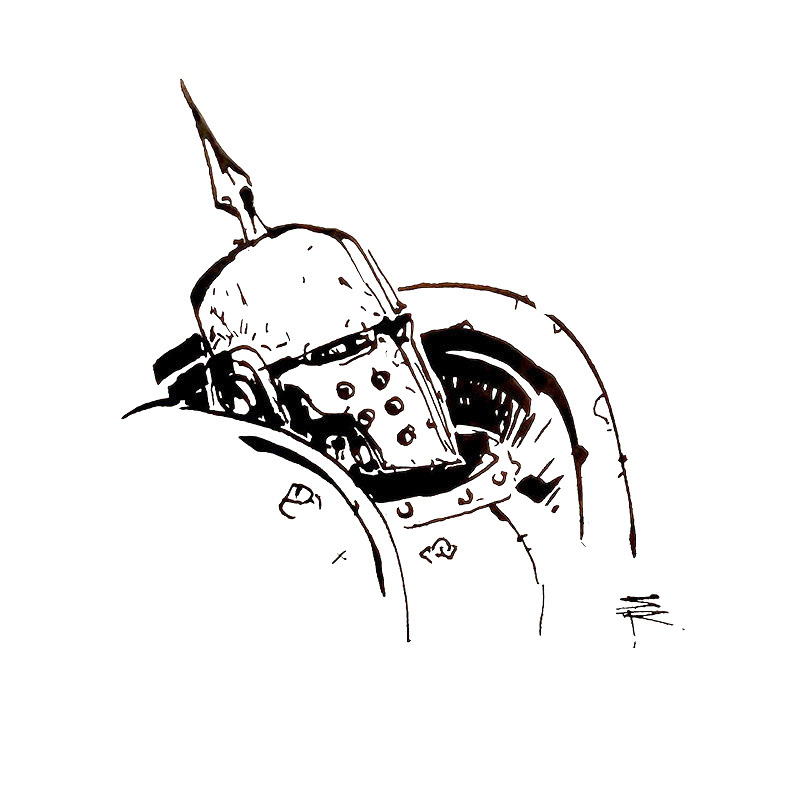 Warhammer ink illustrations — Изображение №2 — Иллюстрация, Графика на Dprofile