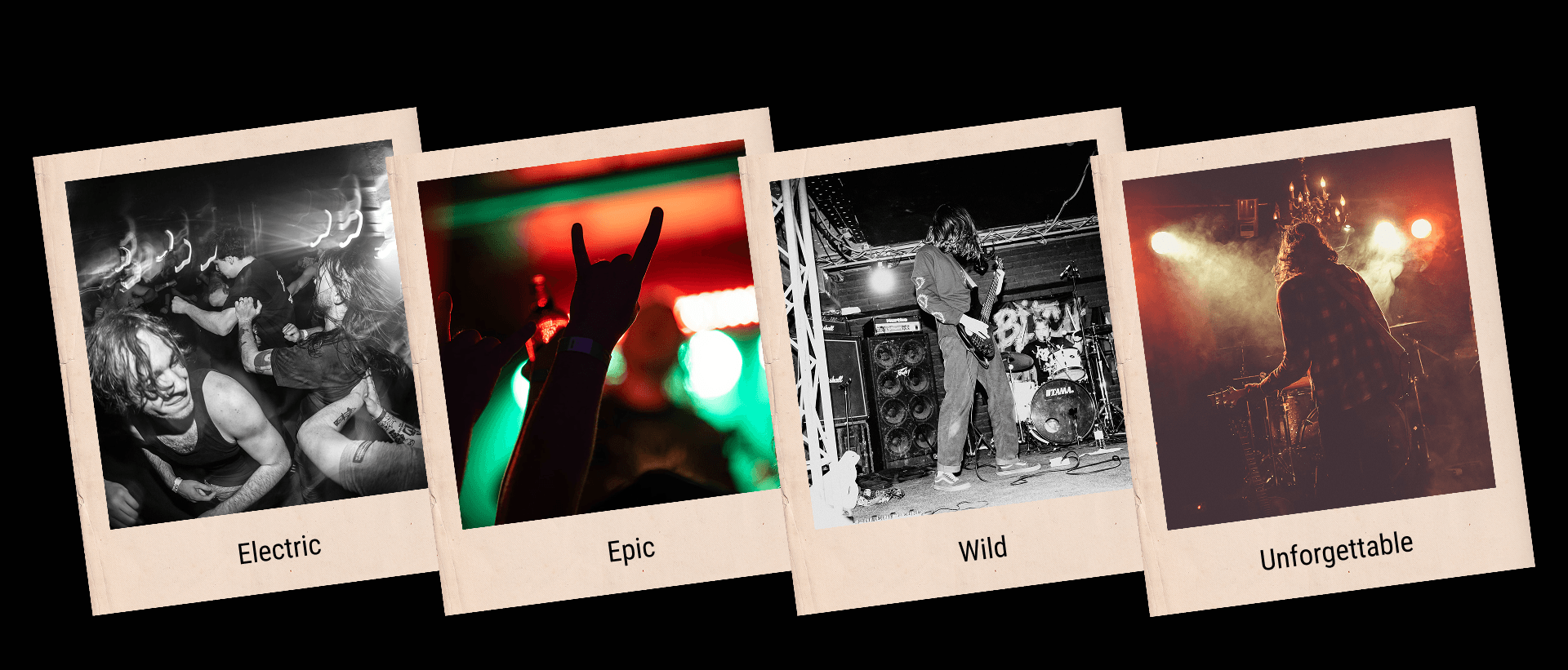 Landing page | UX/UI | RockFest — Изображение №2 — Интерфейсы на Dprofile
