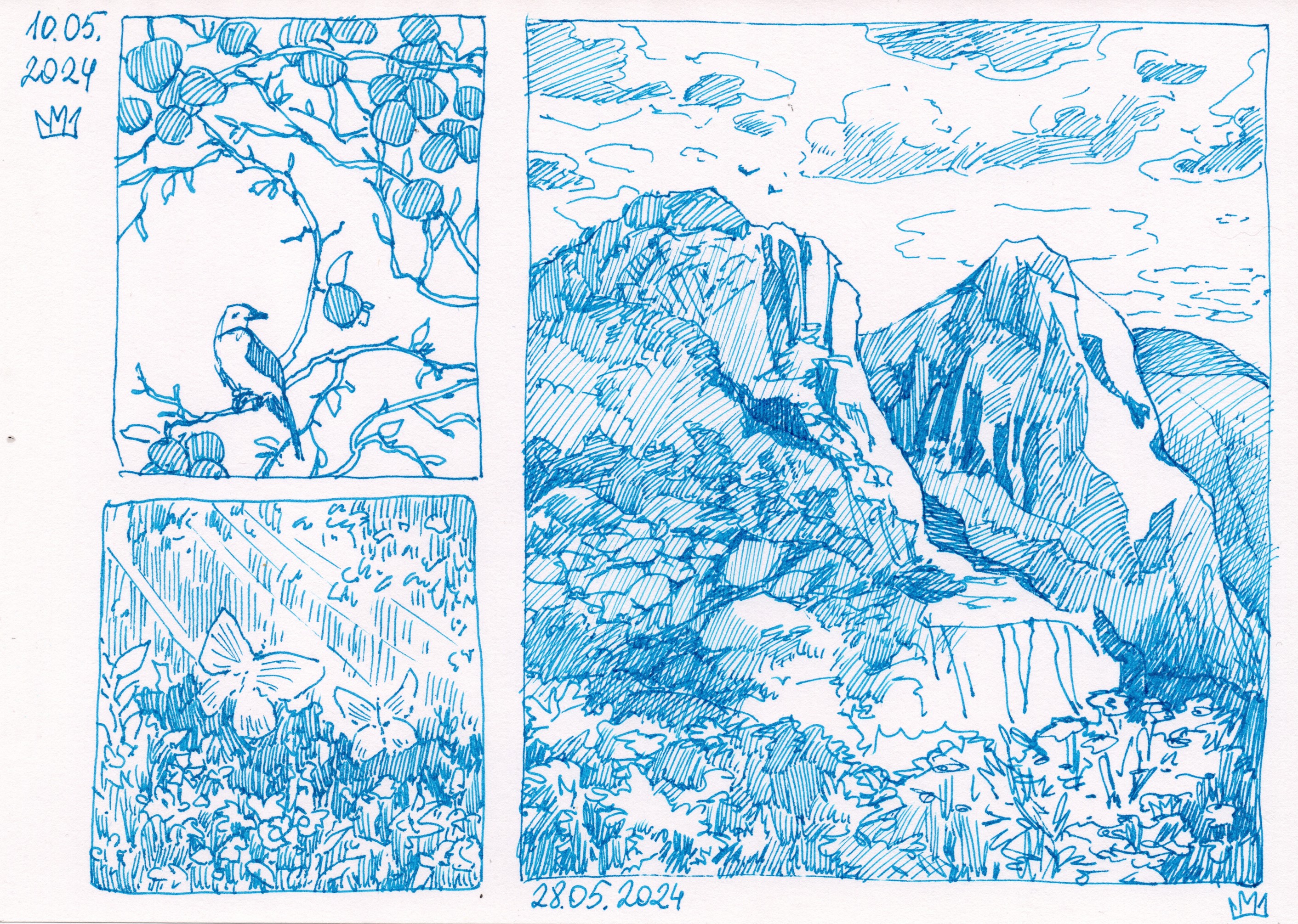 Скетчи чернилами и карандашом — Изображение №2 — Иллюстрация, Графика на Dprofile