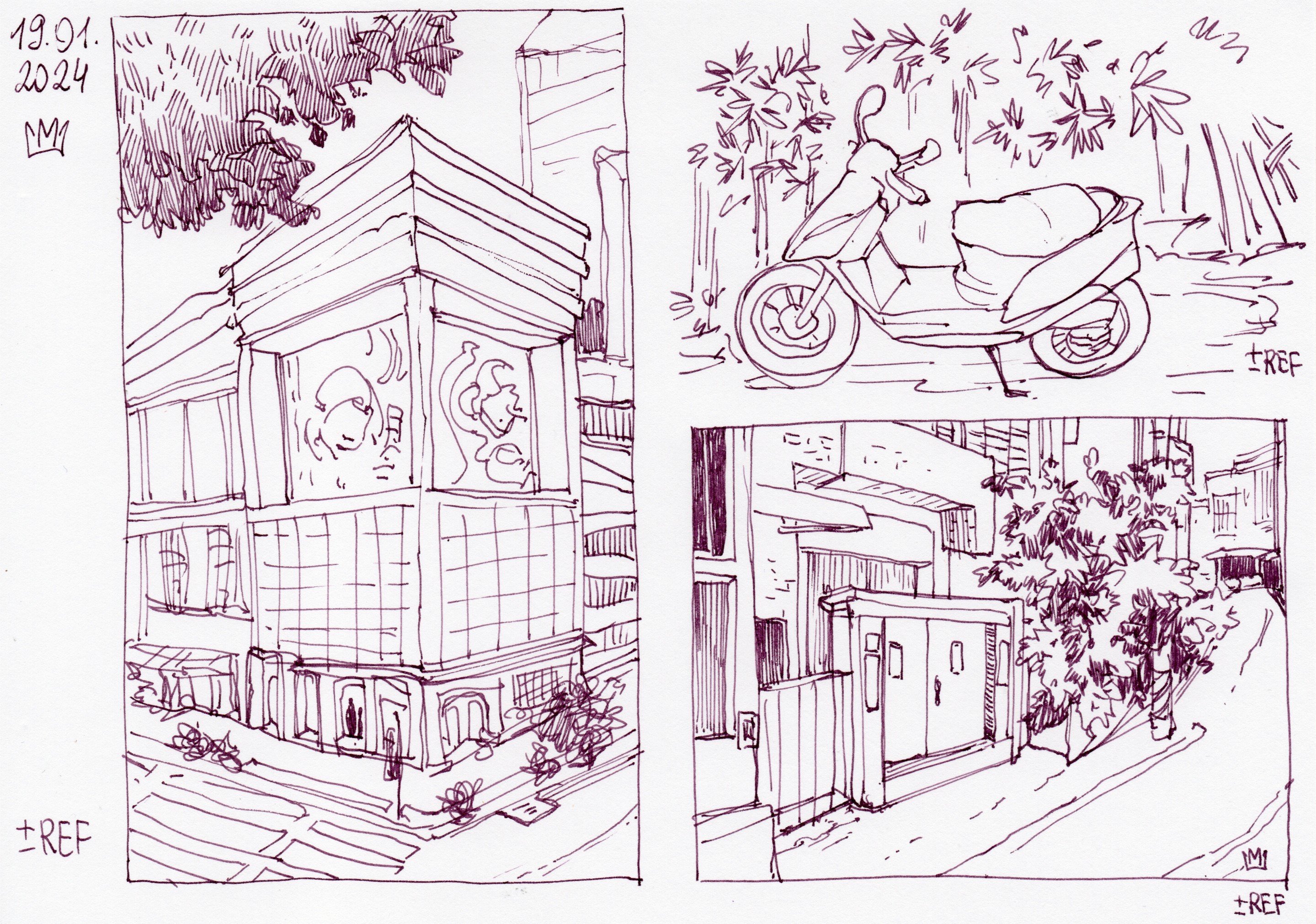 Скетчи чернилами и карандашом — Изображение №5 — Иллюстрация, Графика на Dprofile