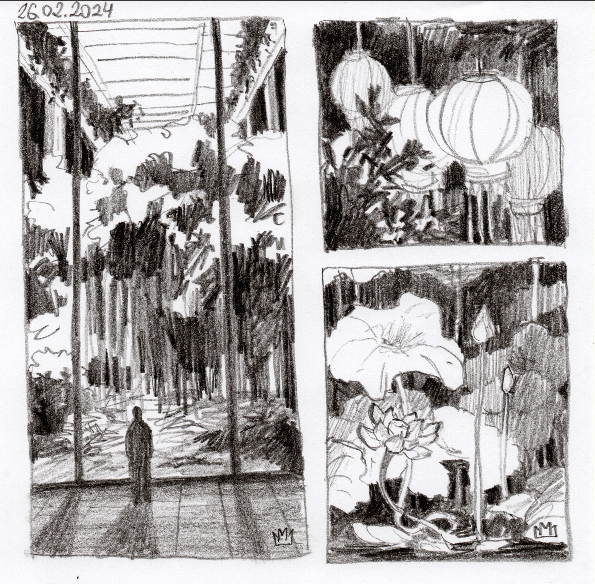 Скетчи чернилами и карандашом — Изображение №13 — Иллюстрация, Графика на Dprofile