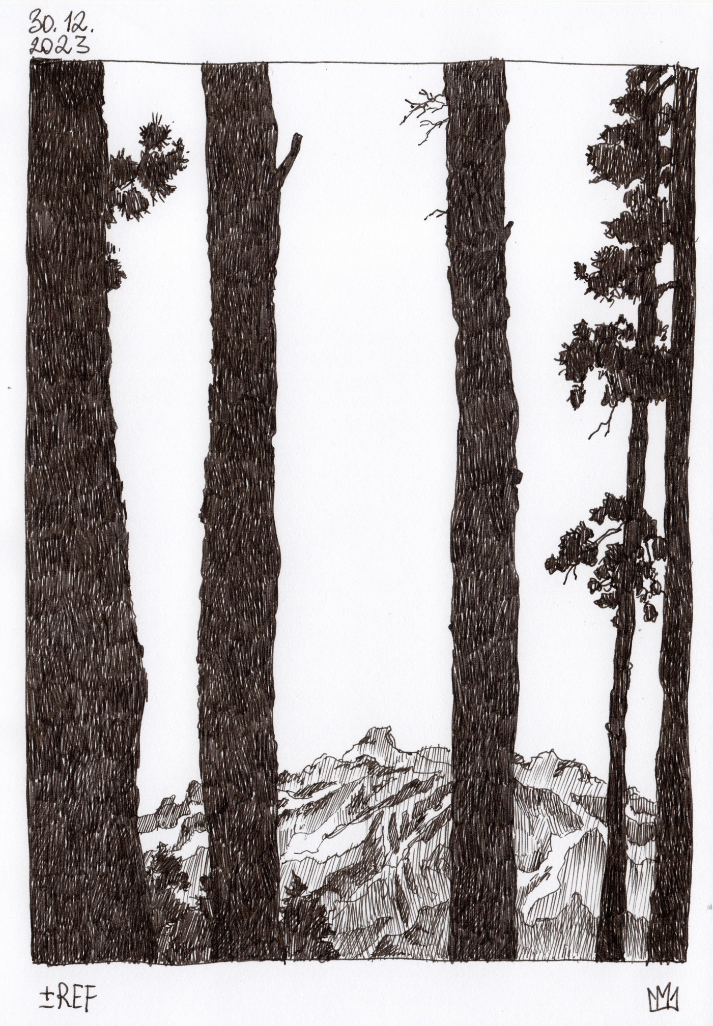 Скетчи чернилами и карандашом — Изображение №3 — Иллюстрация, Графика на Dprofile