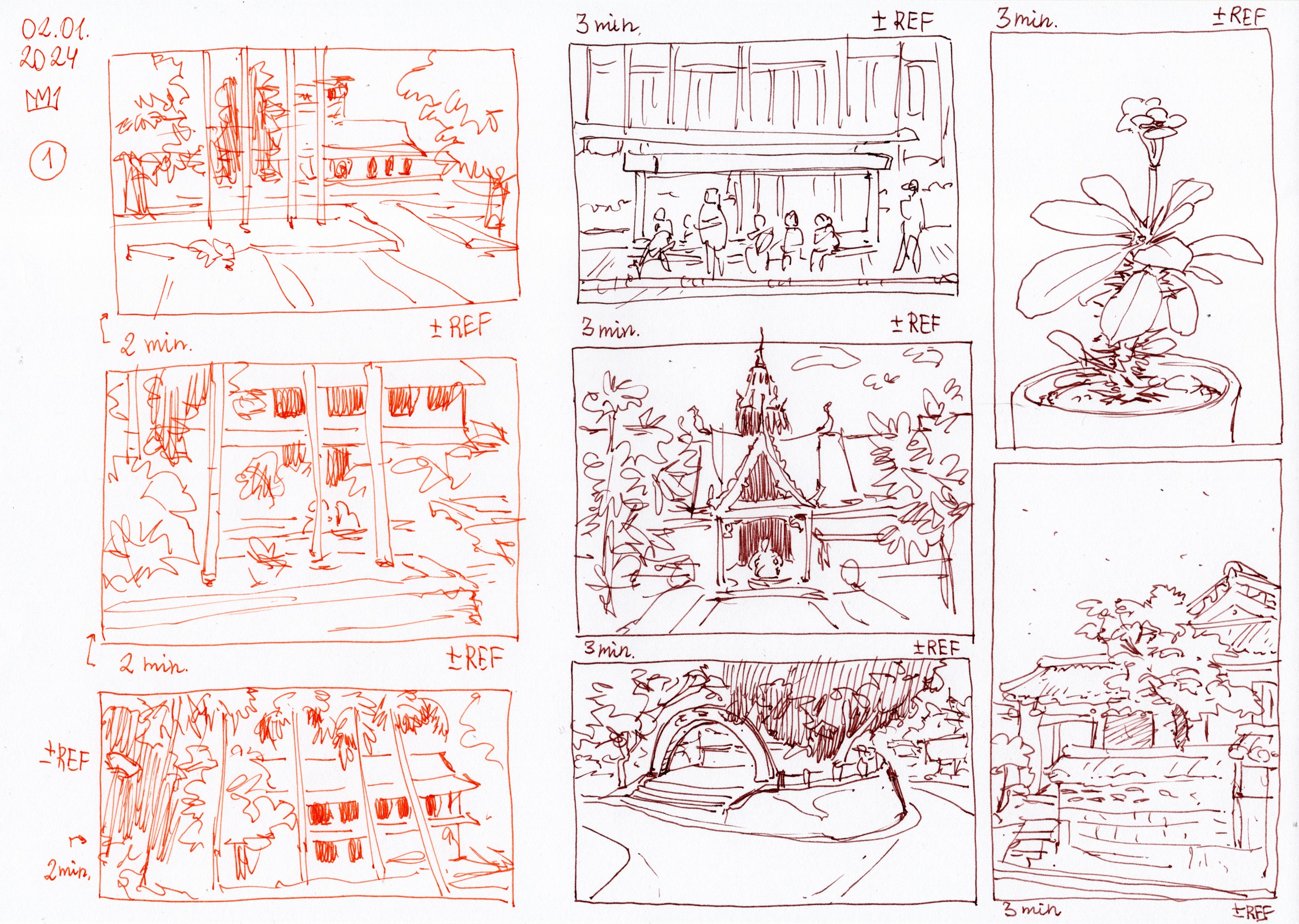 Скетчи чернилами и карандашом — Изображение №6 — Иллюстрация, Графика на Dprofile