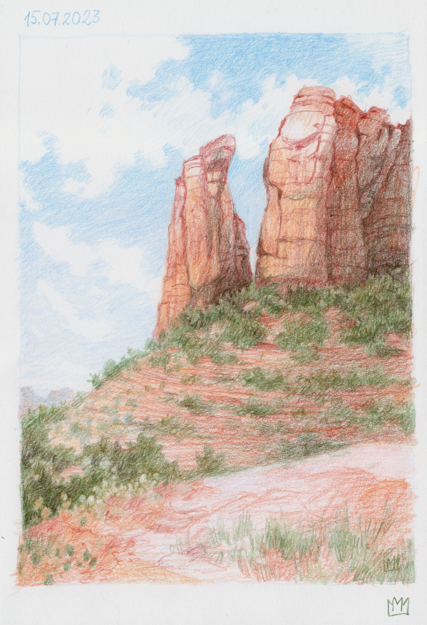 Цветные карандаши-Графика на бумаге — Изображение №4 — Иллюстрация на Dprofile