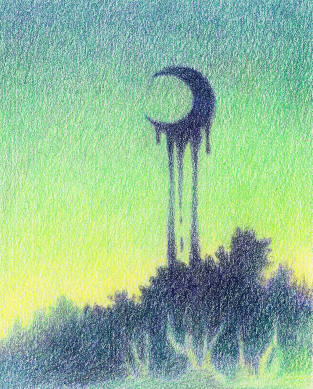 Цветные карандаши-Графика на бумаге — Изображение №13 — Иллюстрация на Dprofile