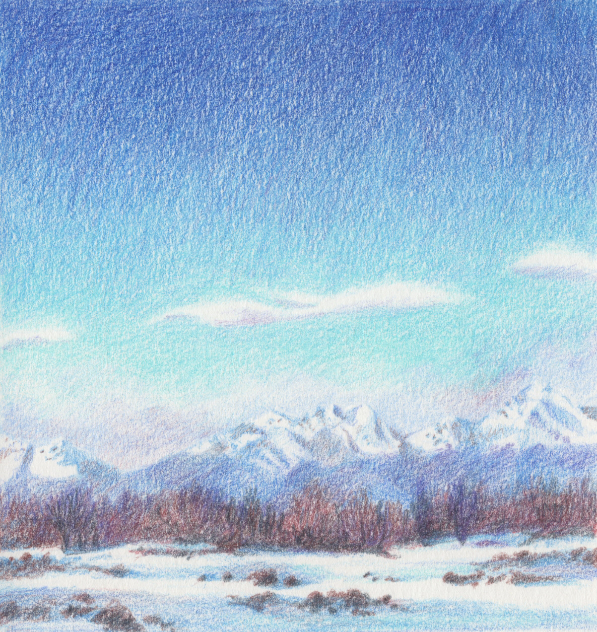 Цветные карандаши-Графика на бумаге — Изображение №14 — Иллюстрация на Dprofile