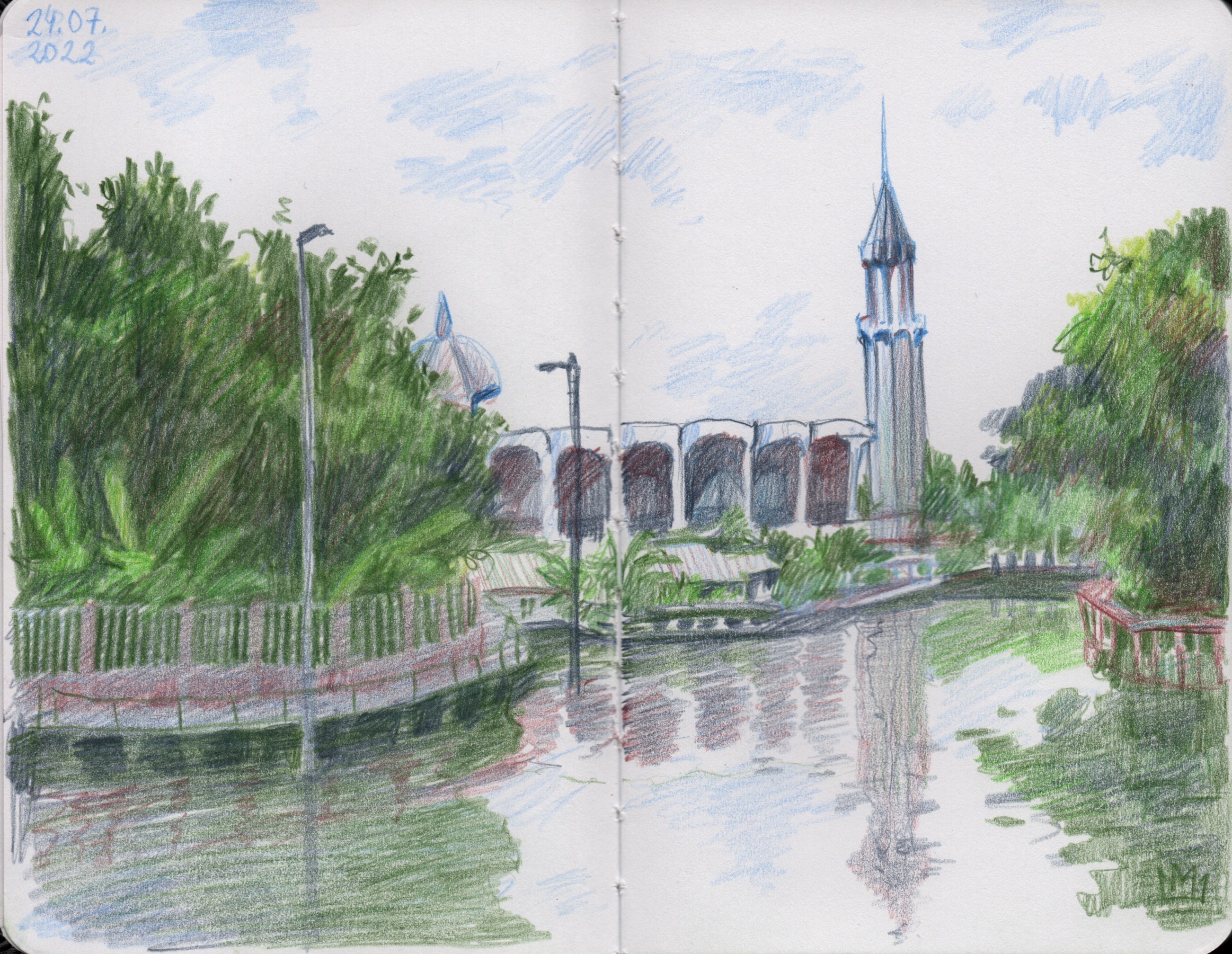 Цветные карандаши-Графика на бумаге — Изображение №2 — Иллюстрация на Dprofile