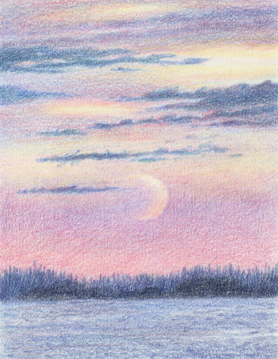 Цветные карандаши-Графика на бумаге — Изображение №17 — Иллюстрация на Dprofile