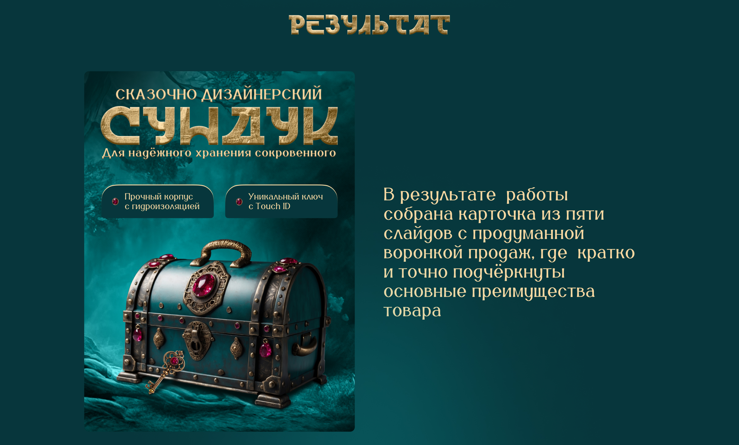 Дизайн карточки товара для конкурса Лукоморье 2024 — Изображение №6 — Графика, Маркетинг на Dprofile