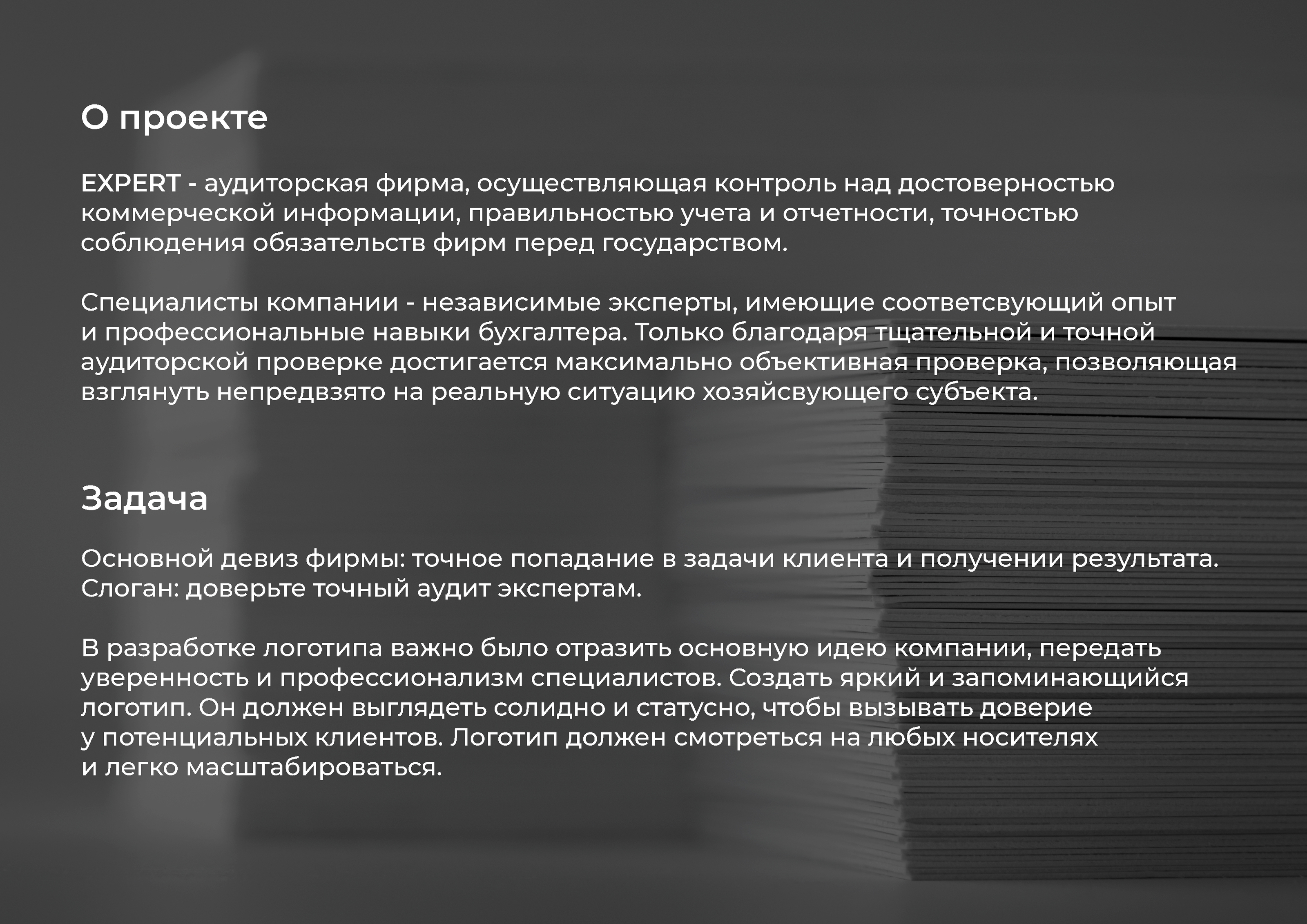 Логотип аудиторской компании — Изображение №2 — Брендинг на Dprofile