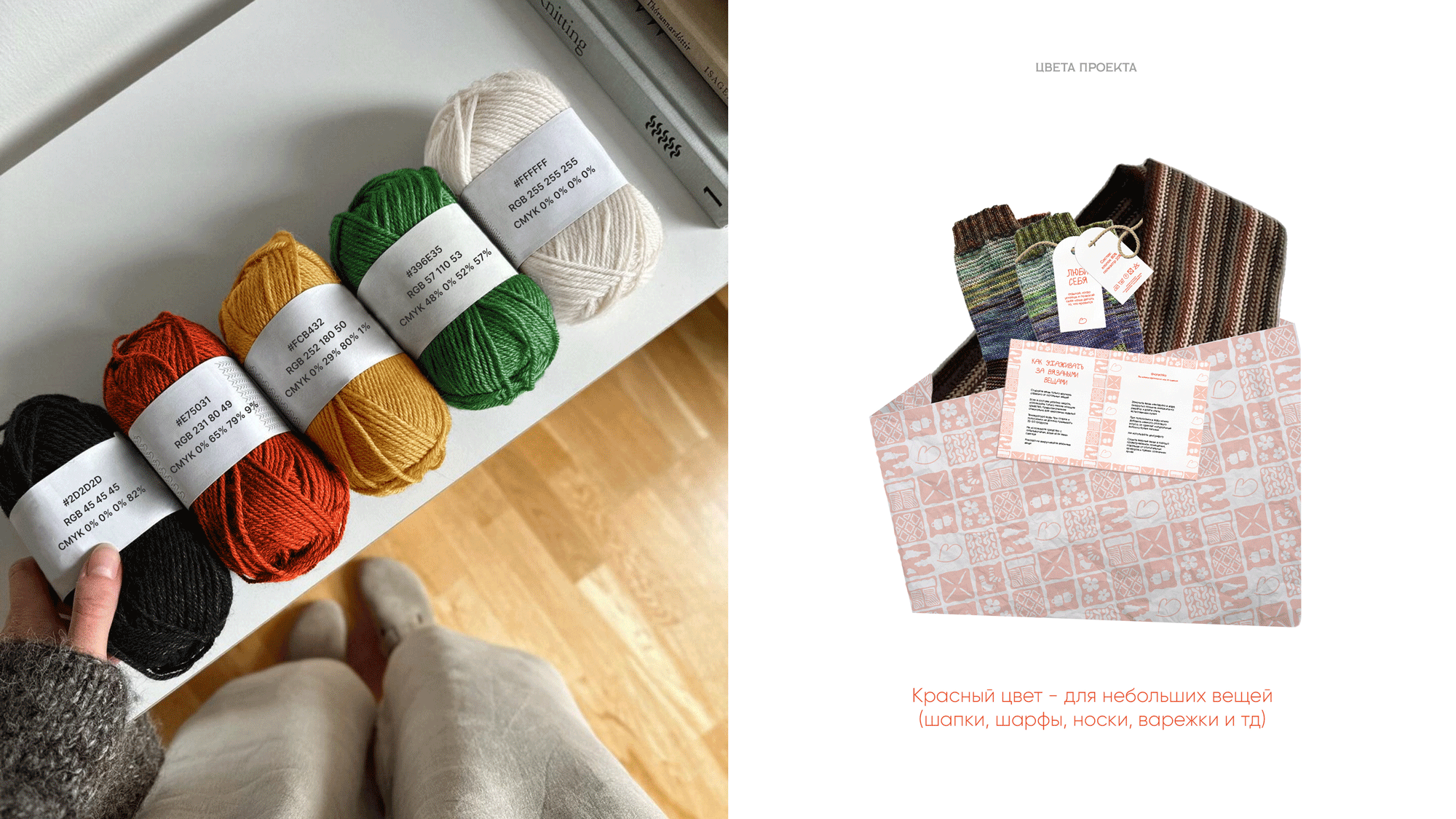 Бренд вязаной одежды "Варежка" — Изображение №9 — Брендинг на Dprofile