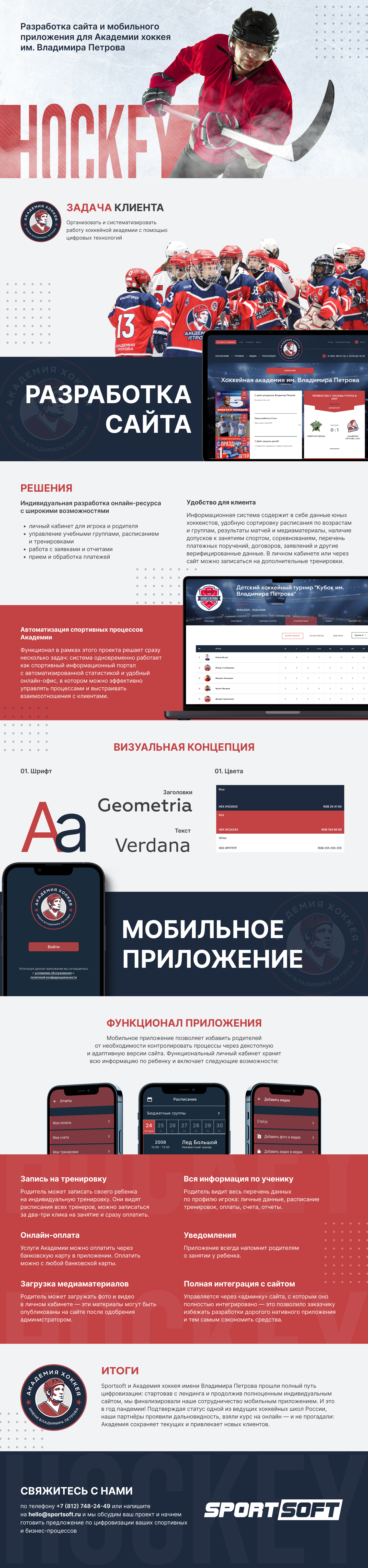 Академия хоккея им. В. Петрова — Изображение №1 — Интерфейсы на Dprofile