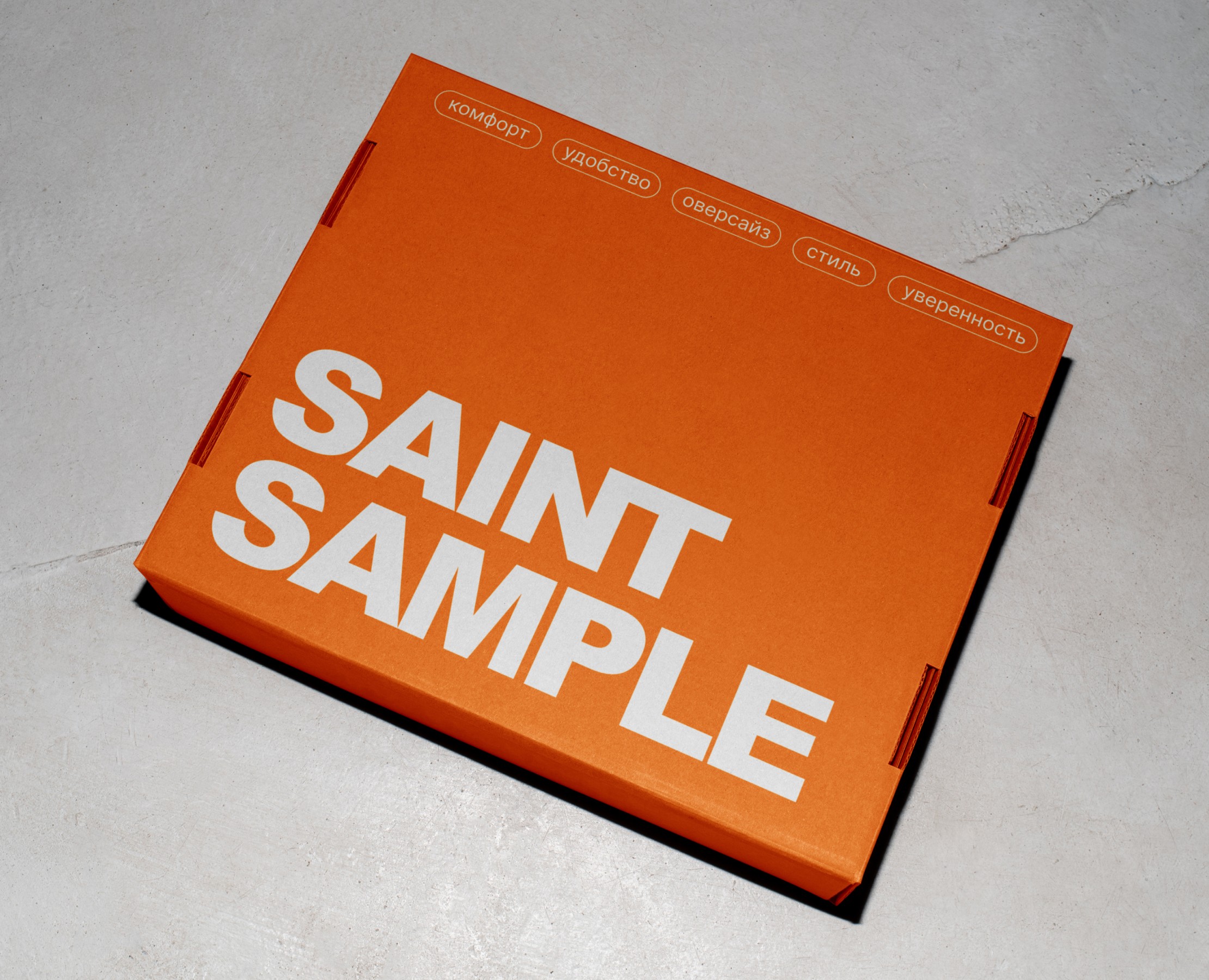Айдентика street wear бренда: SAINT SAMPLE — Брендинг на Dprofile